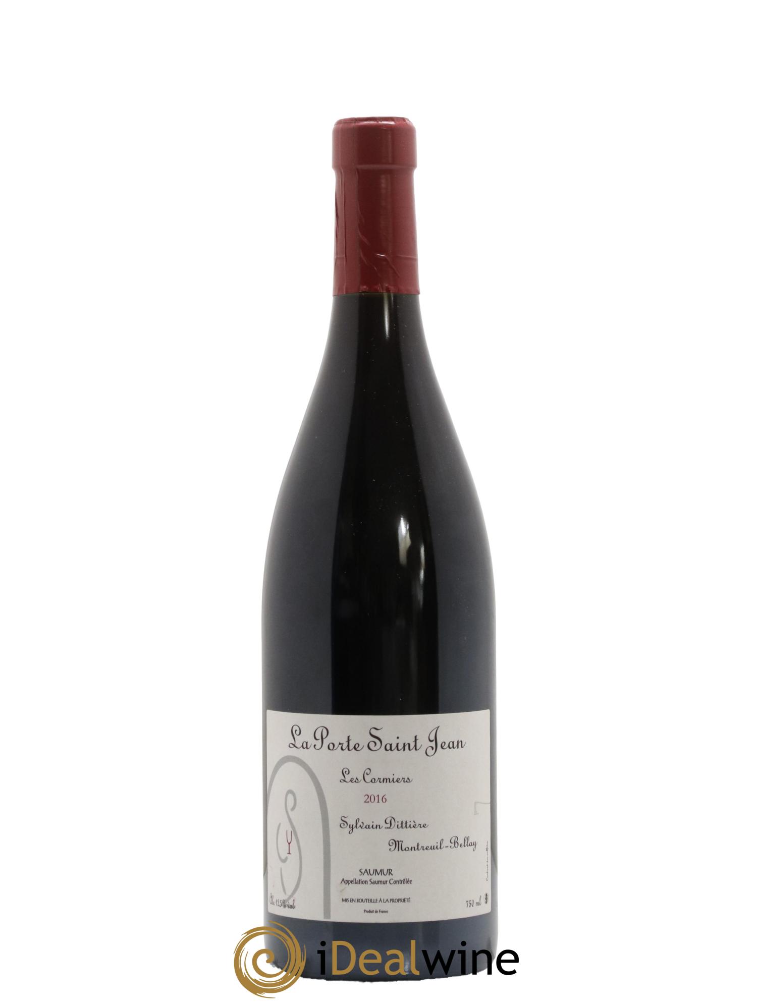 Saumur Les Cormiers La Porte Saint Jean 2016 - Lot de 1 bouteille - 0