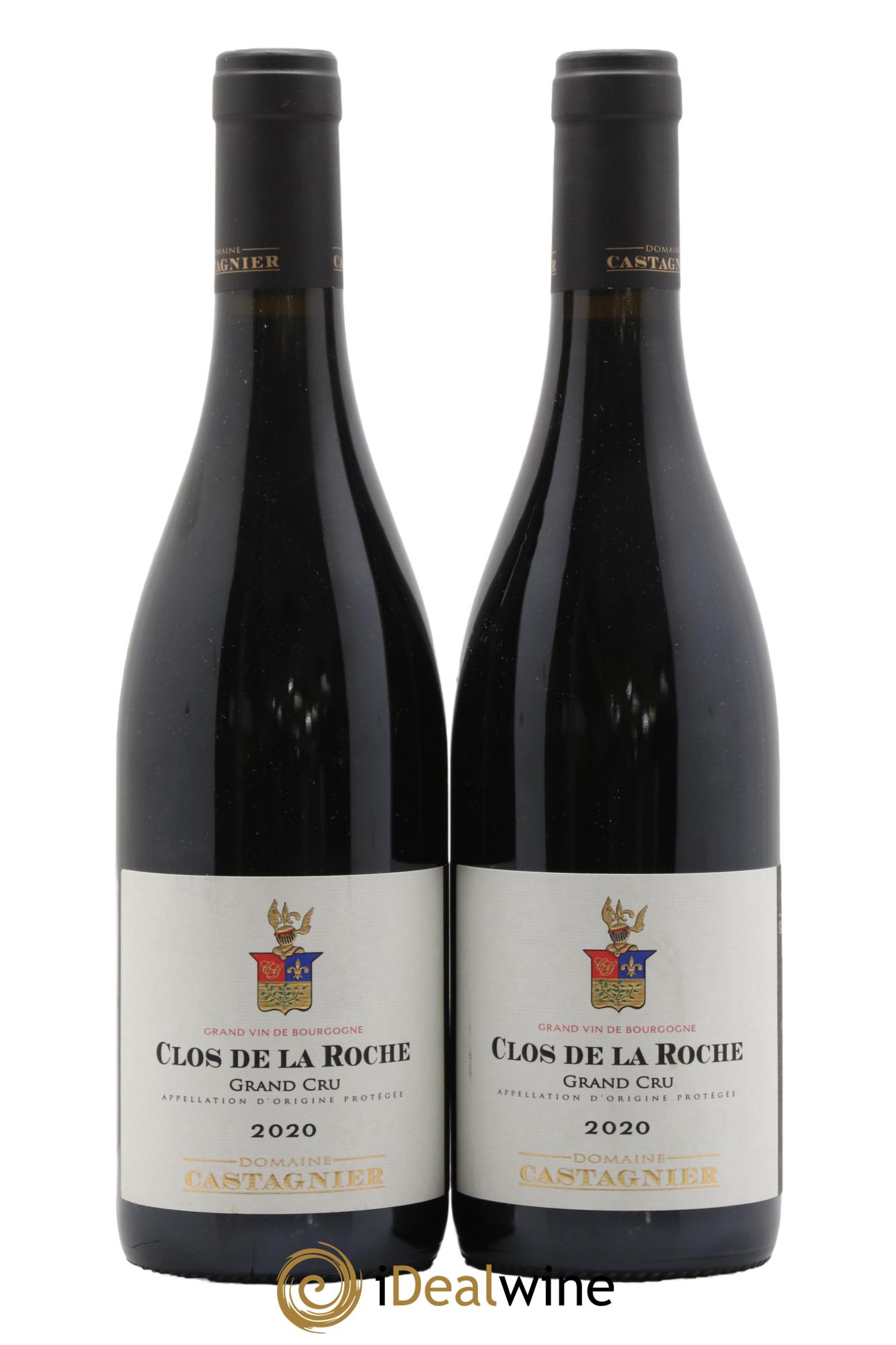 Clos de la Roche Grand Cru Castagnier (Domaine) 2020 - Lotto di 2 bottiglie - 0