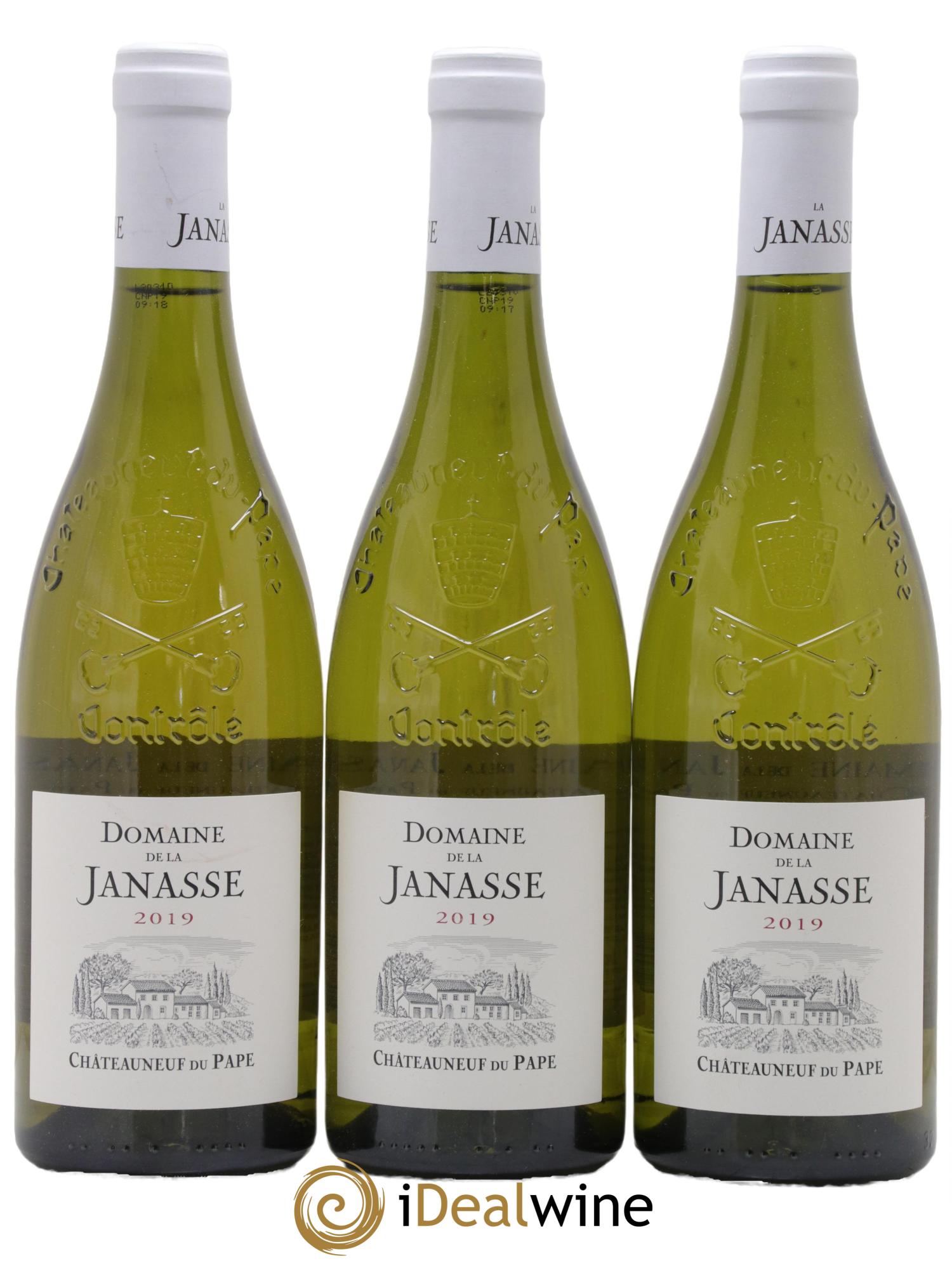Châteauneuf-du-Pape La Janasse (Domaine de) 2019 - Lot de 3 bouteilles - 0