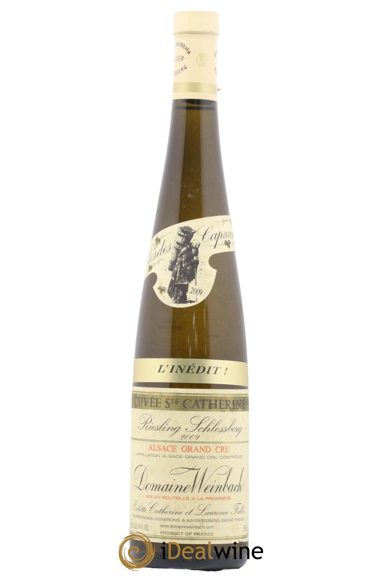 Alsace Riesling Grand Cru Schlossberg Cuvée Sainte Catherine l'Inédit Weinbach (Domaine) 2009 - Lotto di 1 bottiglia - 0