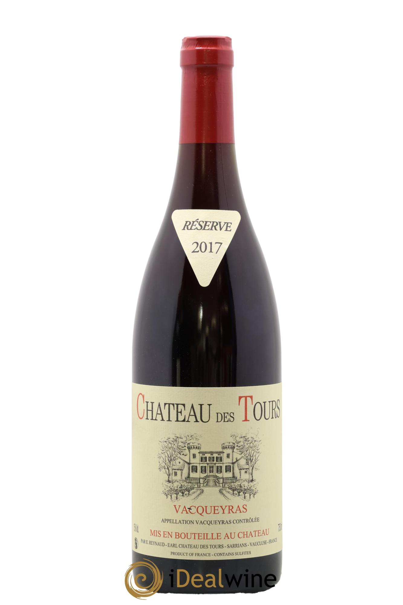 Vacqueyras Château des Tours Emmanuel Reynaud 2017 - Lotto di 1 bottiglia - 0