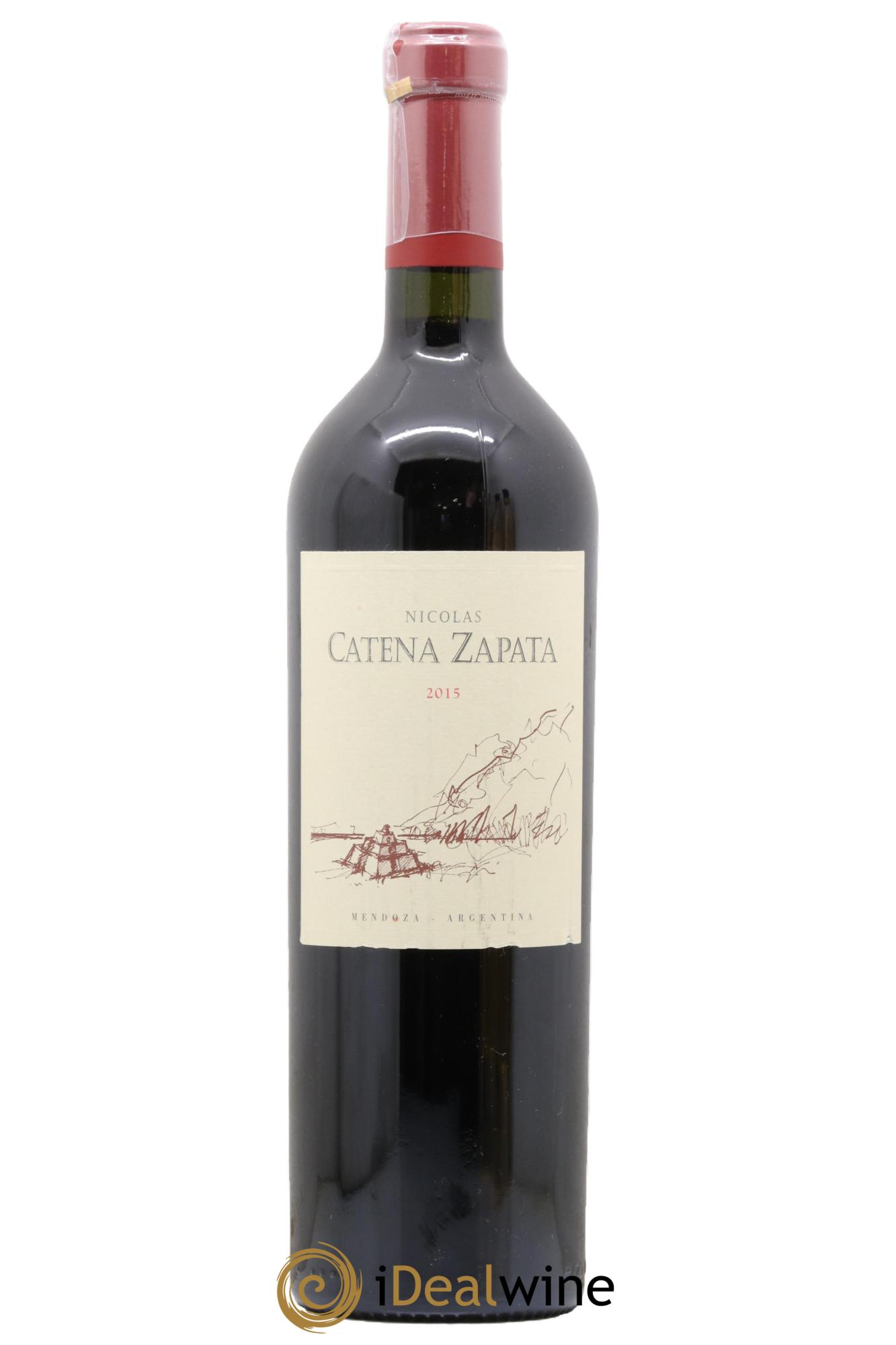 Mendoza Catena Zapata Nicolas 2015 - Lot de 1 bouteille - 0
