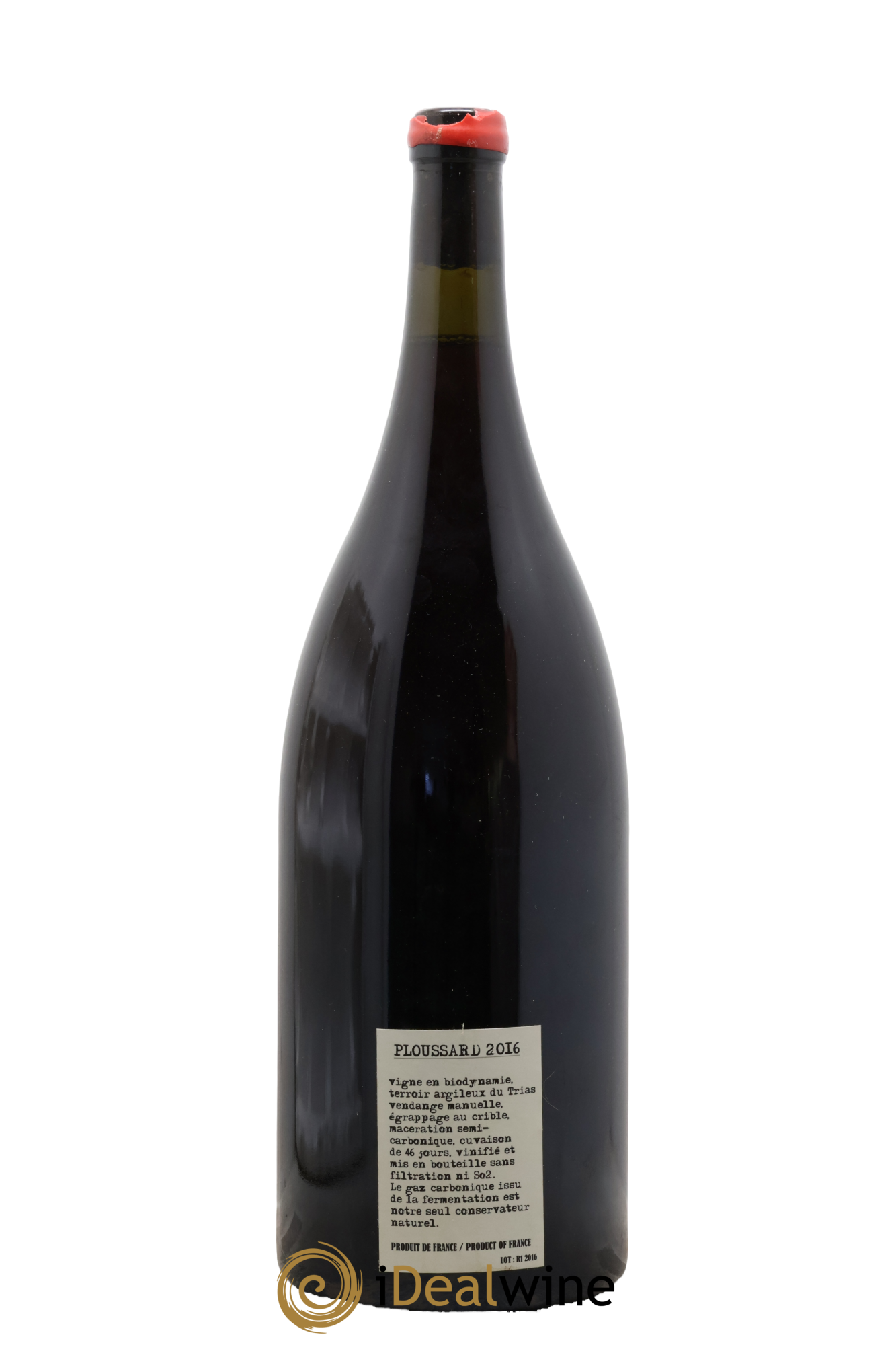 Arbois-Pupillin Ploussard Adeline Houillon & Renaud Bruyère 2016 - Posten von 1 Magnum - 1