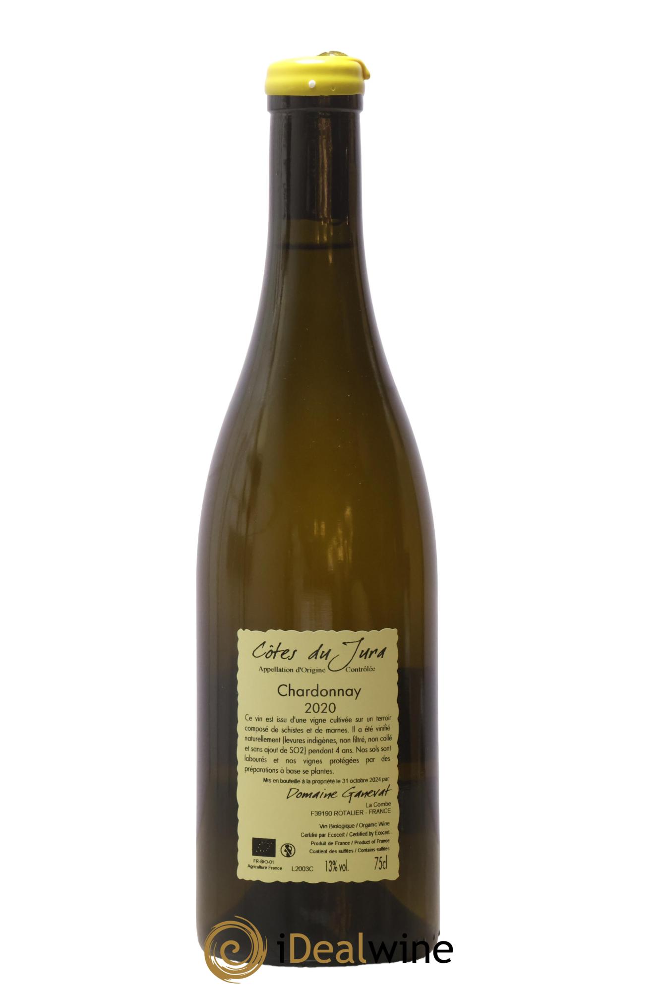 Côtes du Jura Chardonnay En Billat Jean-François Ganevat (Domaine) 2020 - Lot of 1 bottle - 1