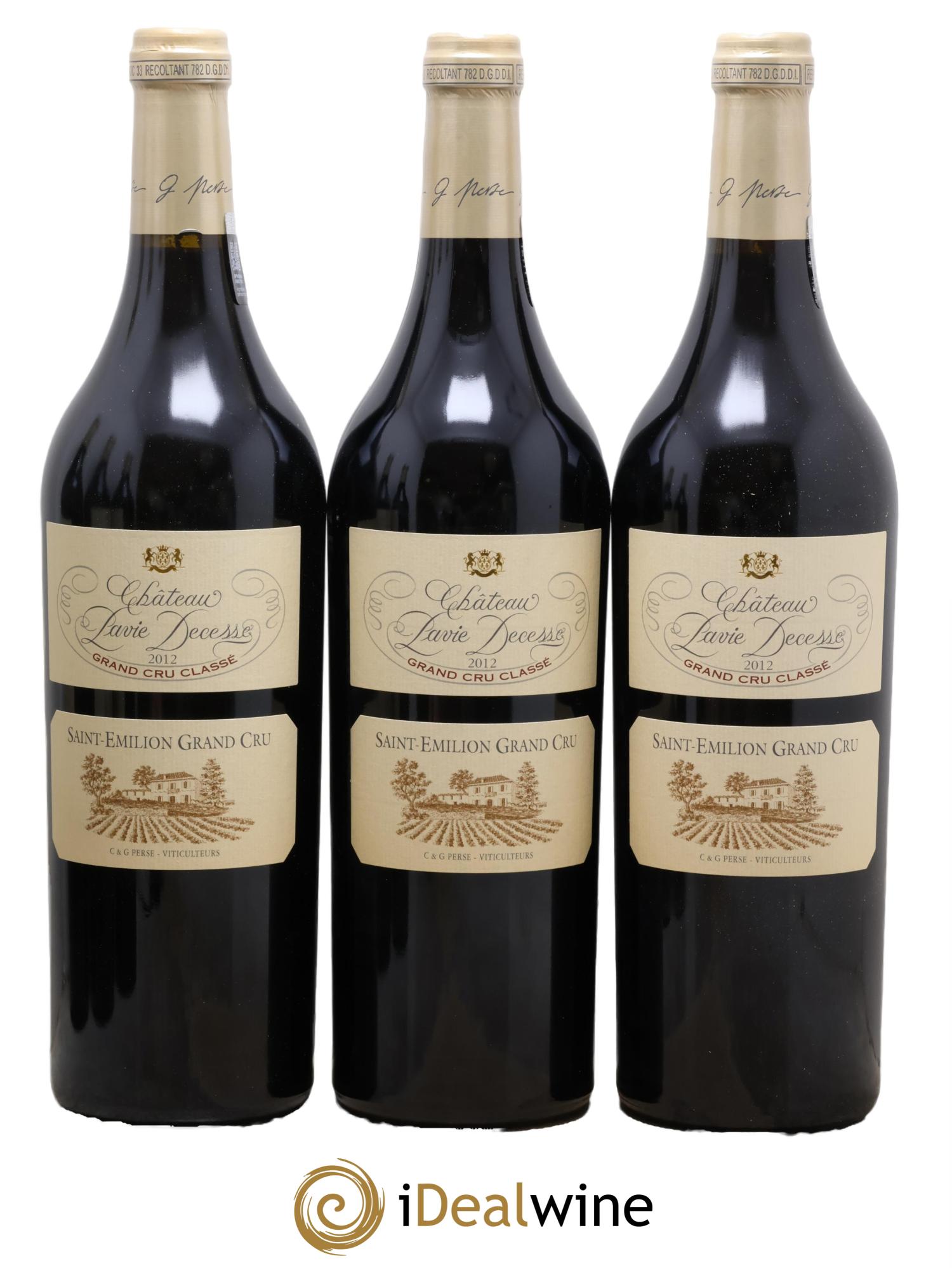 Château Pavie Decesse Grand Cru Classé  2012 - Lot de 6 bouteilles - 1