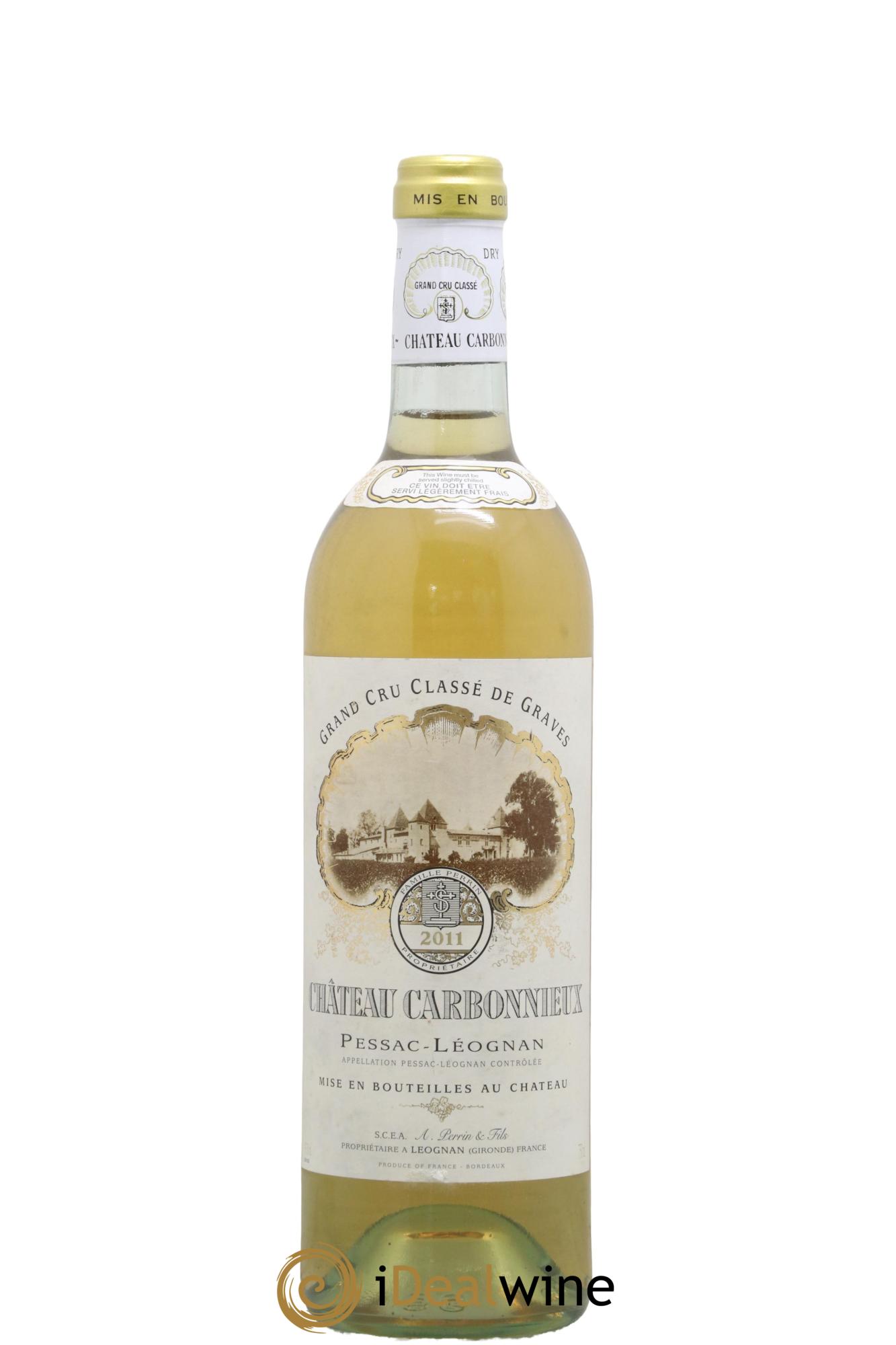 Château Carbonnieux Cru Classé de Graves 2011 - Lot de 1 bouteille - 0