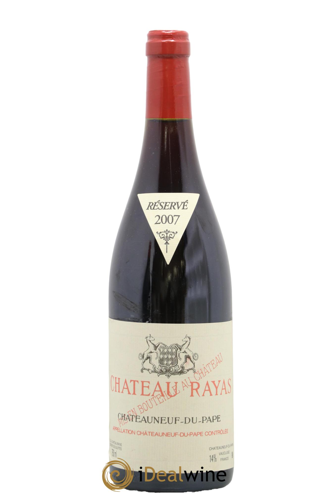 Châteauneuf-du-Pape Château Rayas Emmanuel Reynaud 2007 - Lot of 1 bottle - 0
