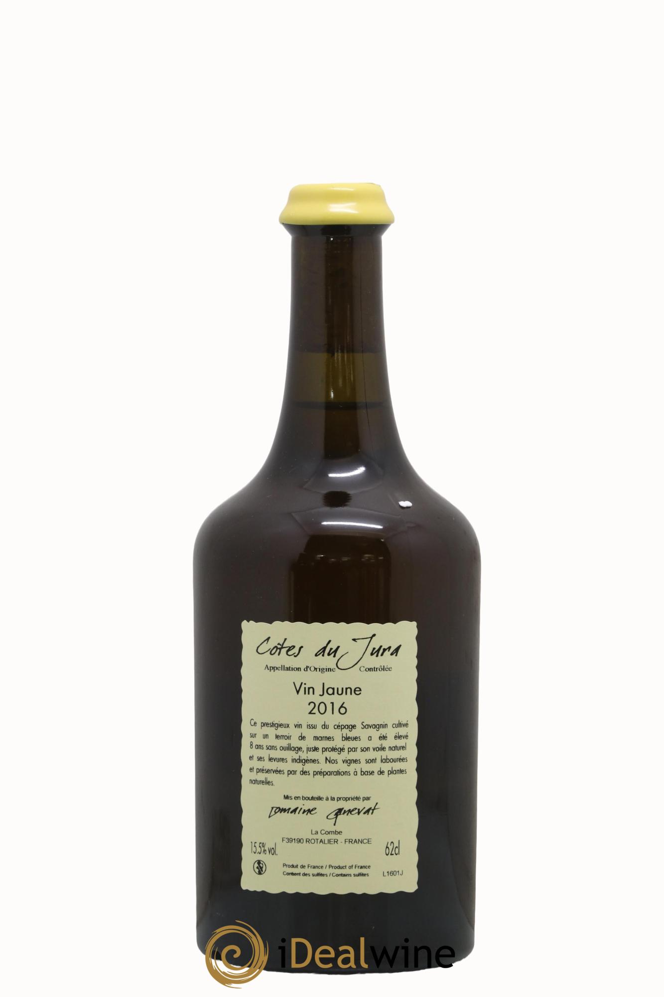 Arbois Vin Jaune Anne et Jean François Ganevat 2016 - Lot de 1 clavelin - 1