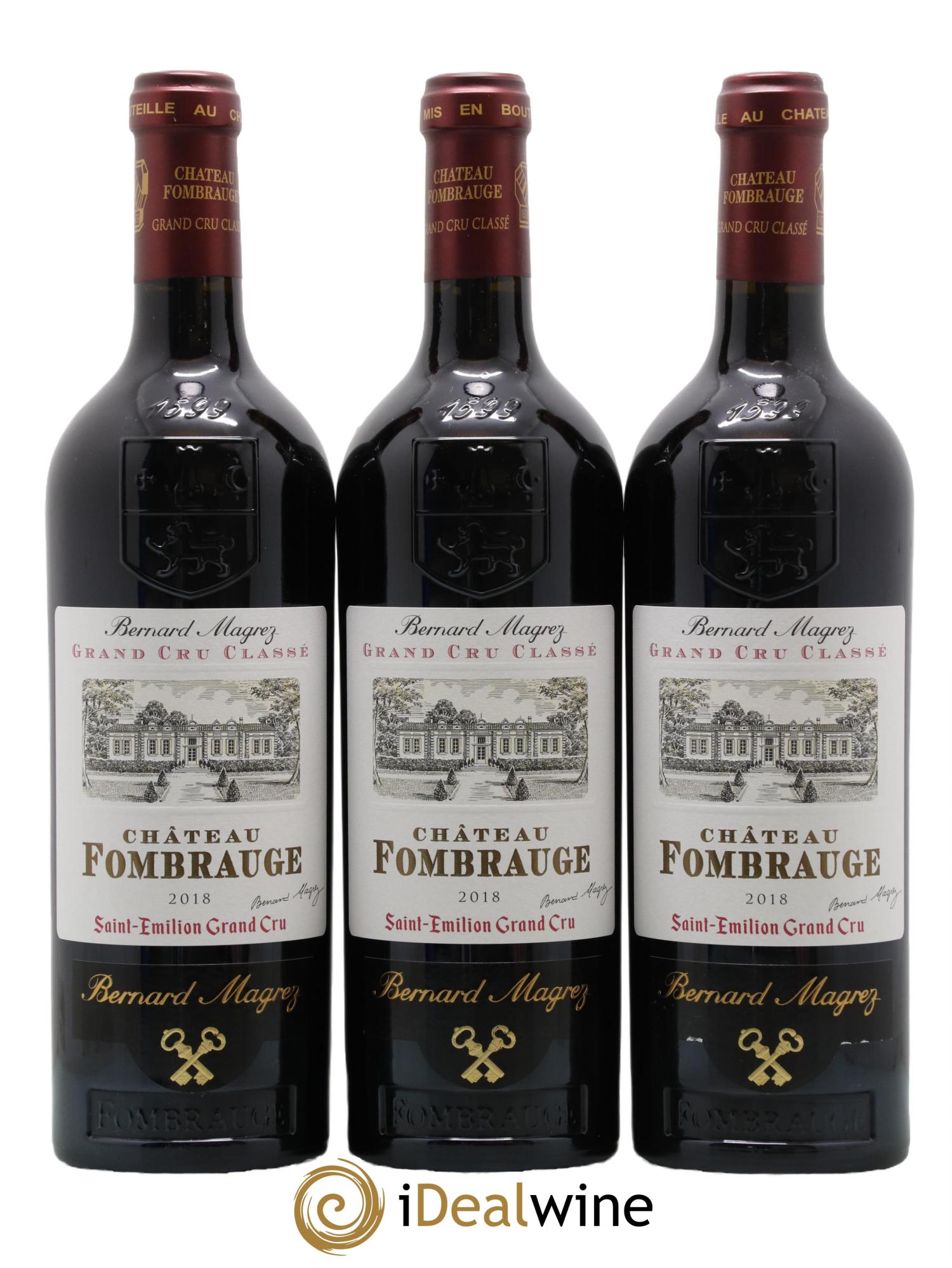 Château Fombrauge Grand Cru Classé 2018 - Lot de 6 bouteilles - 1