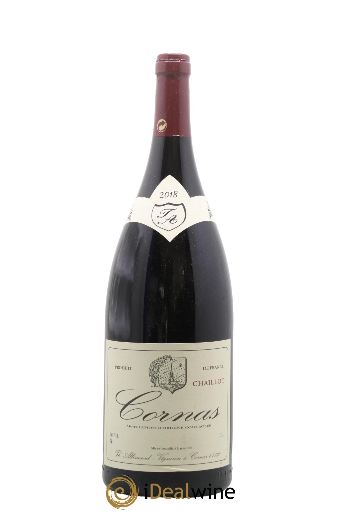 Cornas Chaillot Thierry Allemand 2018 - Lot of 1 magnum - 0