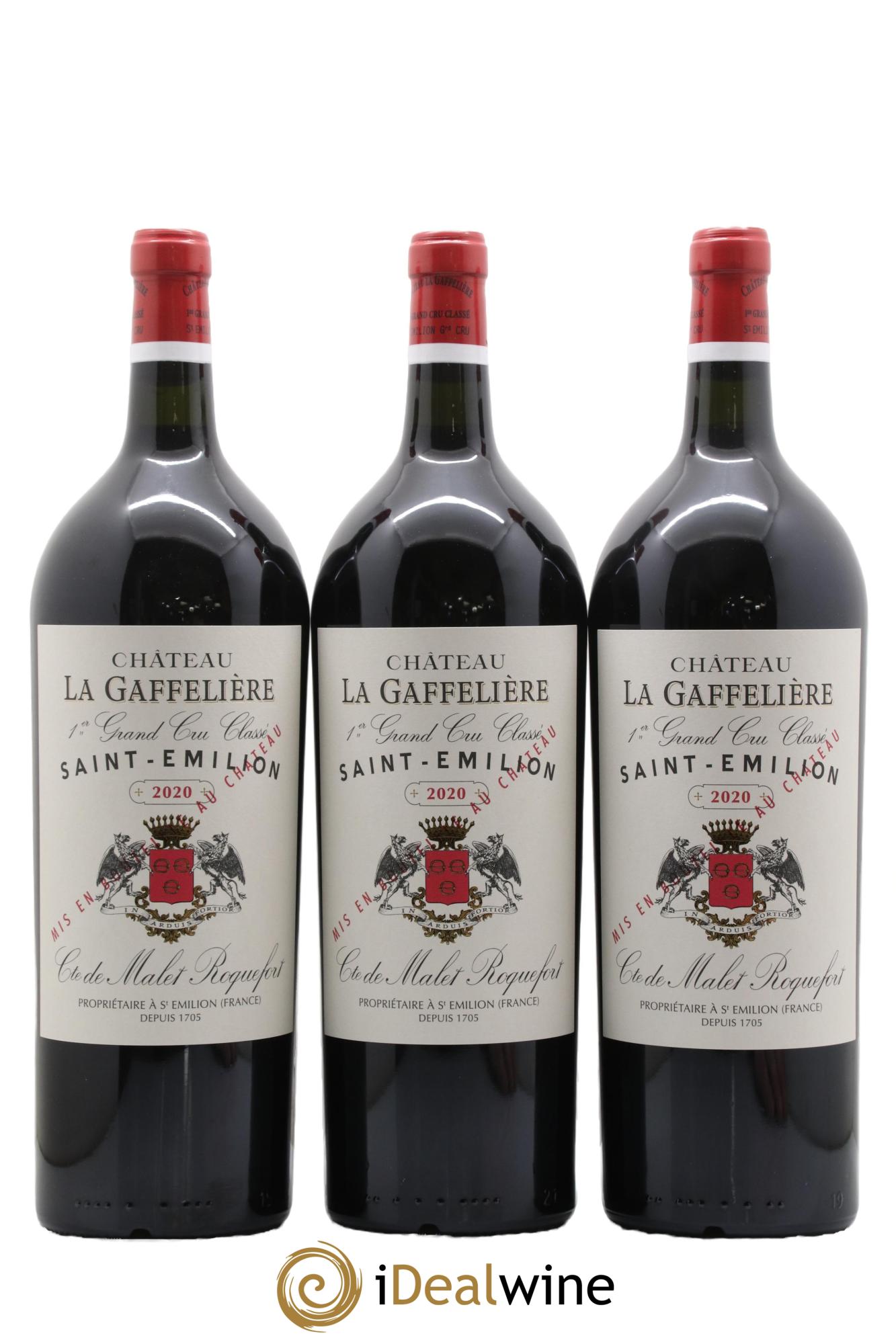 Château la Gaffelière 1er Grand Cru Classé B 2020 - Lotto di 6 magnum - 1