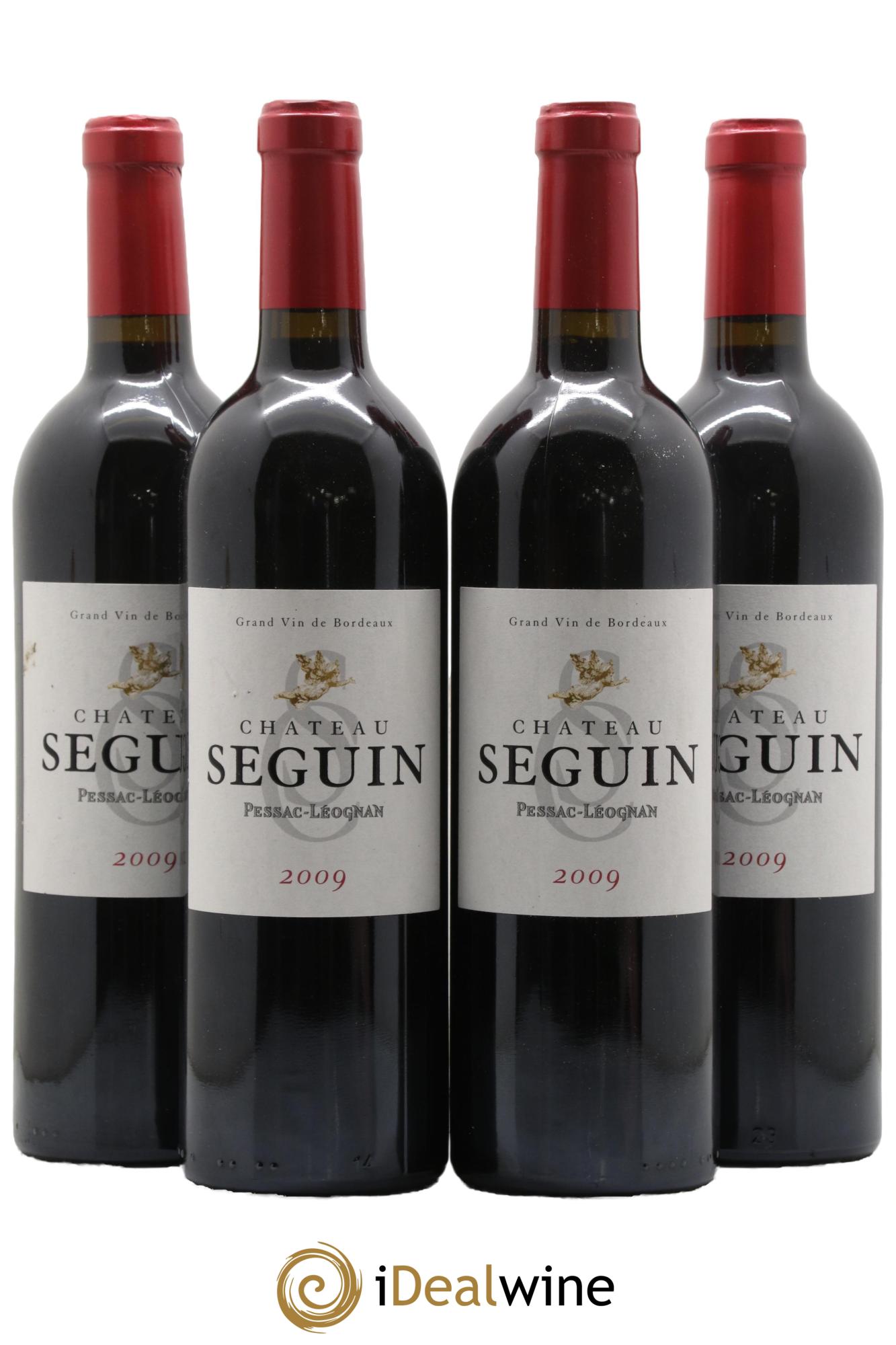 Pessac-Léognan Château Seguin 2009 - Lot de 4 bouteilles - 0