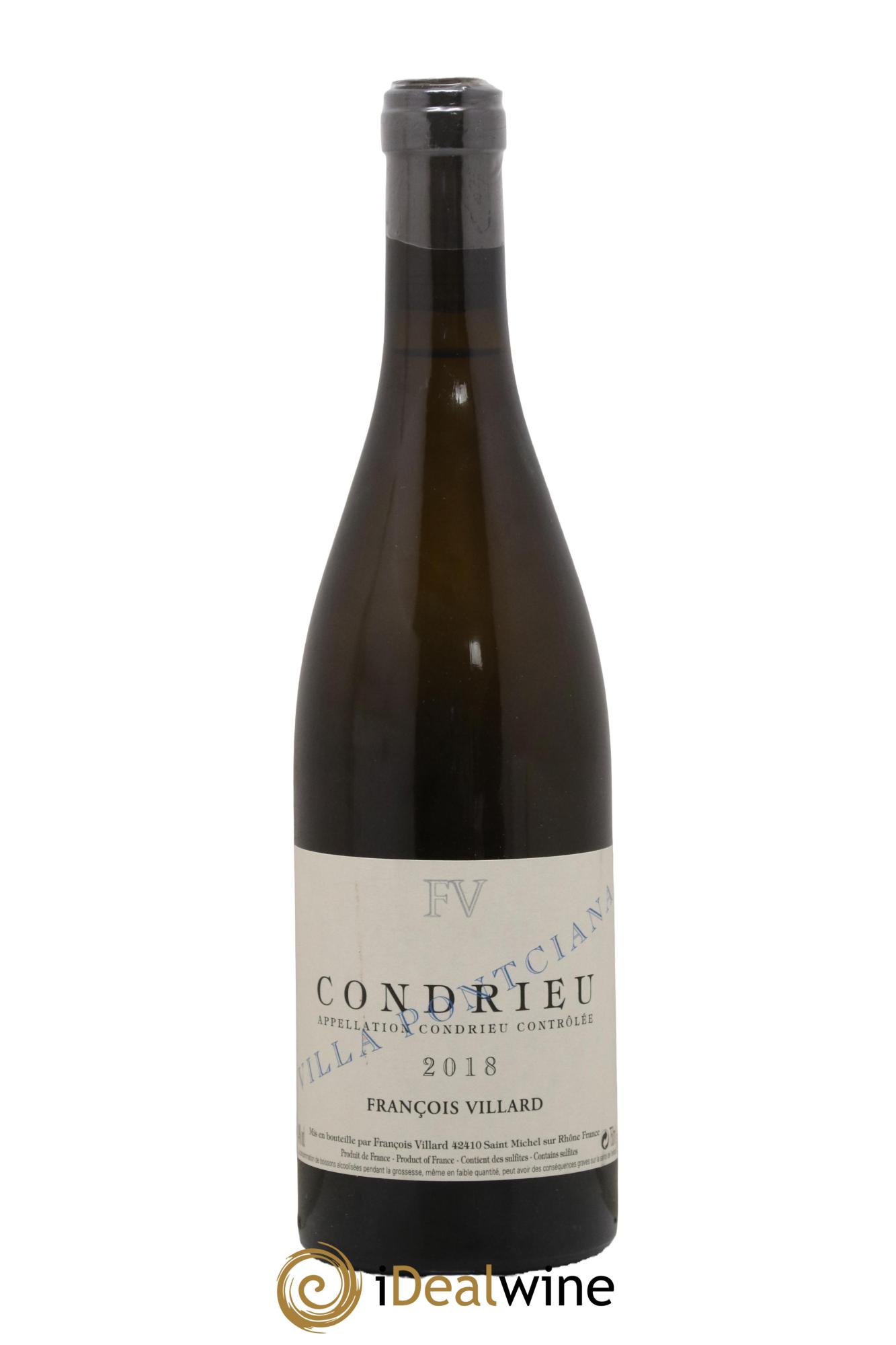 Condrieu Villa Pontciana François Villard 2018 - Lot de 1 bouteille - 0
