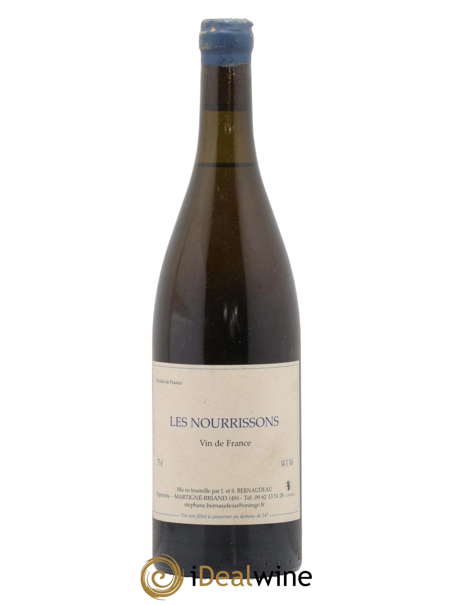 Vin de France Les Nourrissons Stéphane Bernaudeau 2010 - Lot de 1 bouteille - 0
