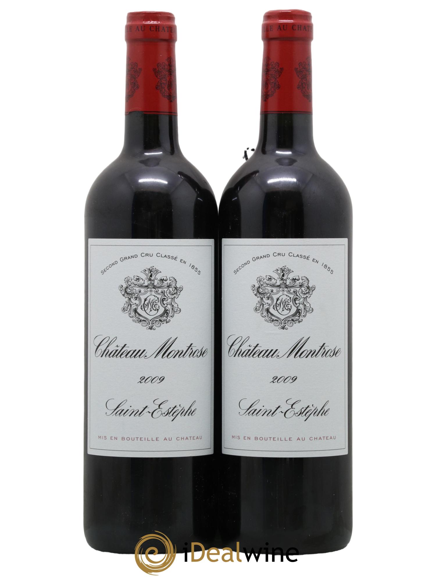 Château Montrose 2ème Grand Cru Classé 2009 - Lot de 2 bouteilles - 0