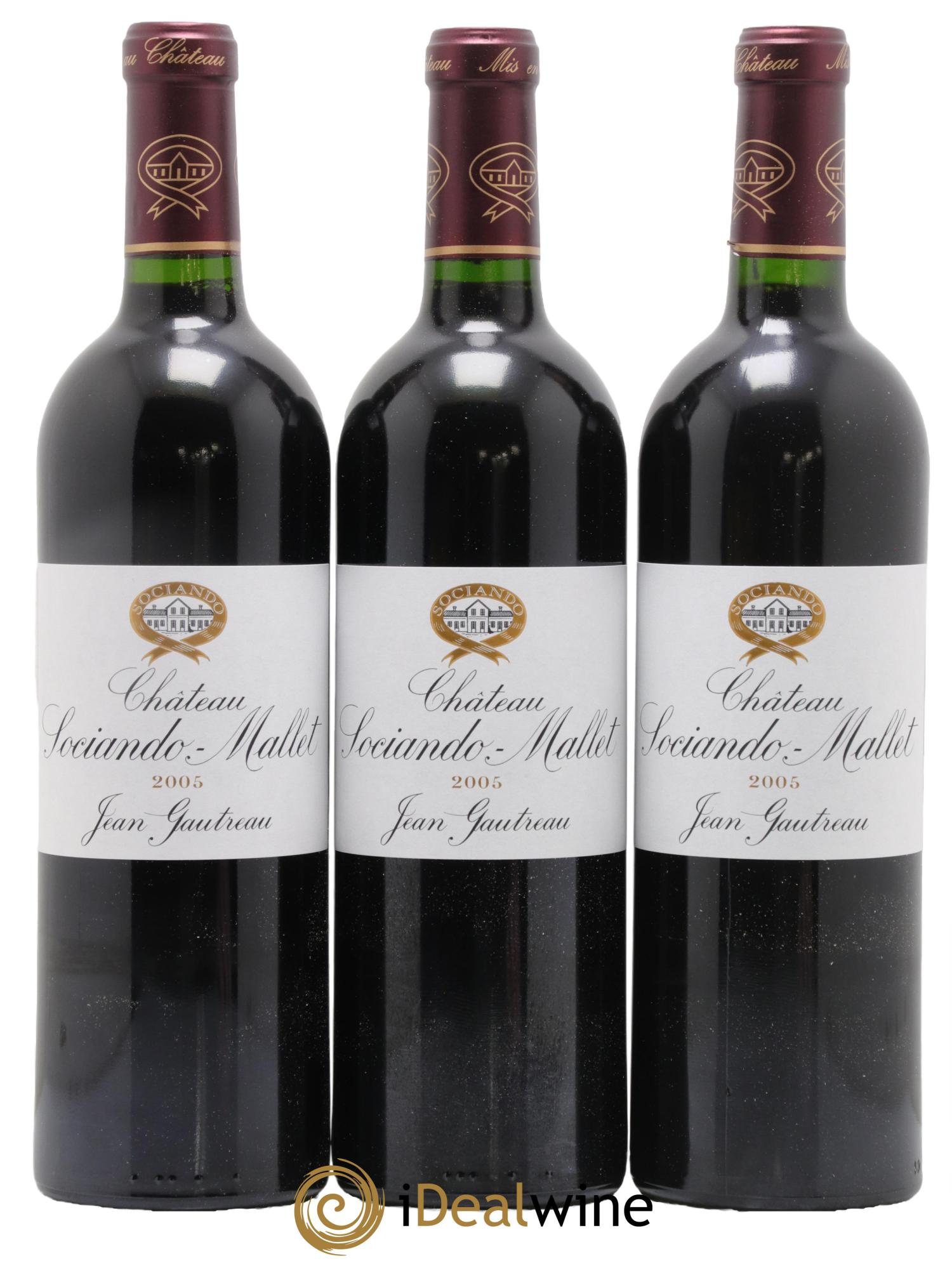 Château Sociando Mallet 2005 - Lot de 12 bouteilles - 4