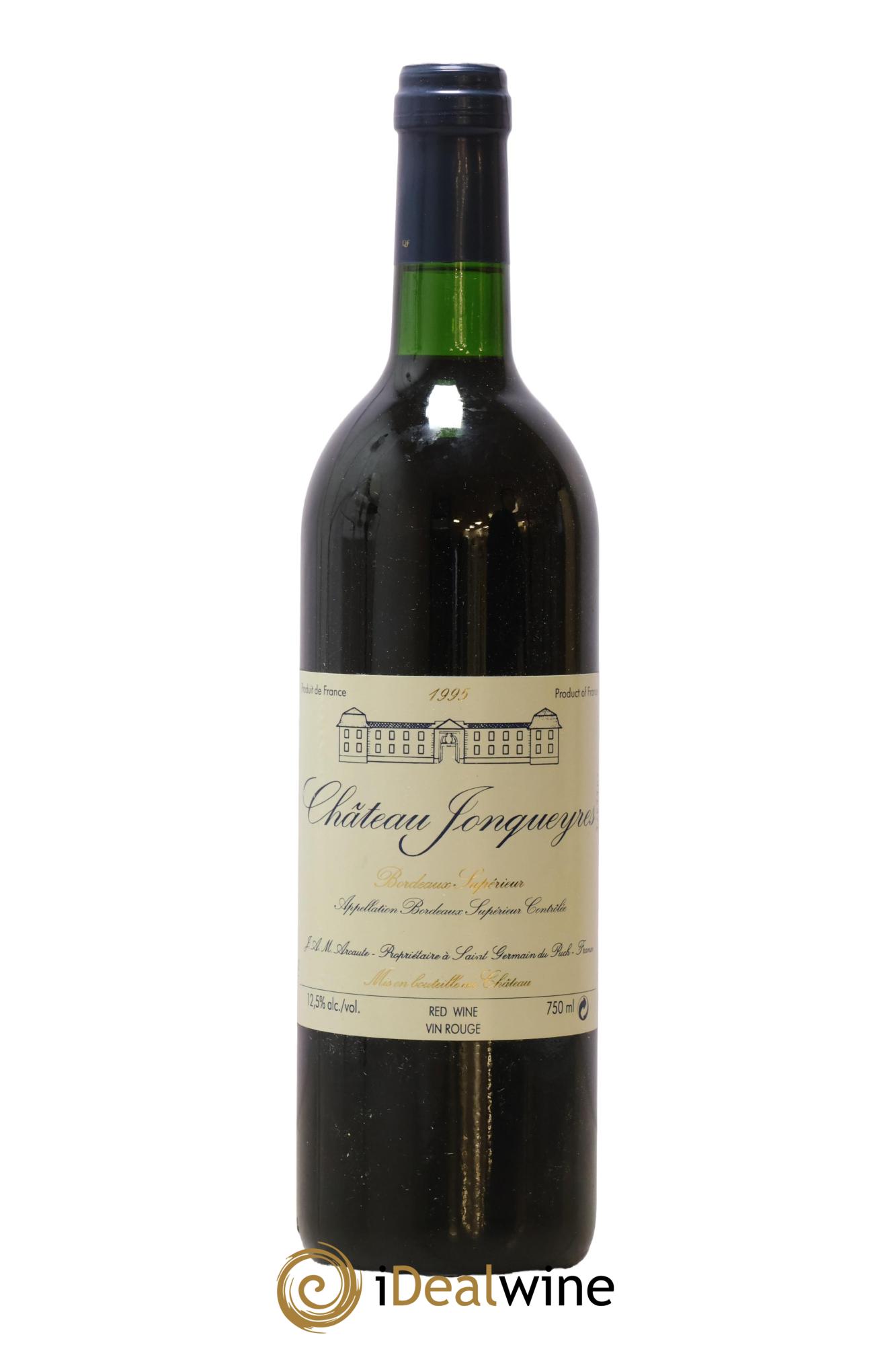 Château les Jonqueyres 1995 - Posten von 1 Flasche - 0