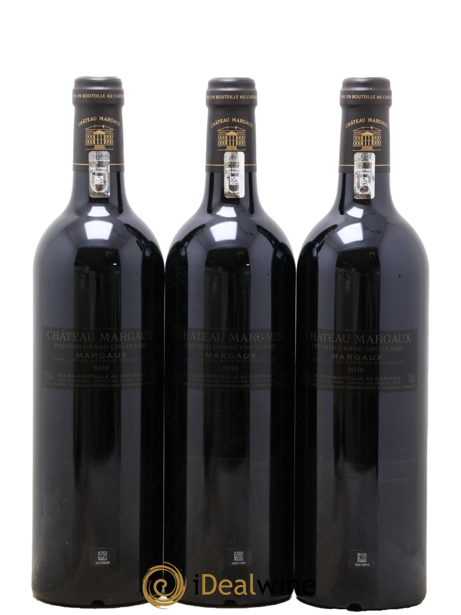 Château Margaux 1er Grand Cru Classé 2016 - Lot de 6 bouteilles - 4