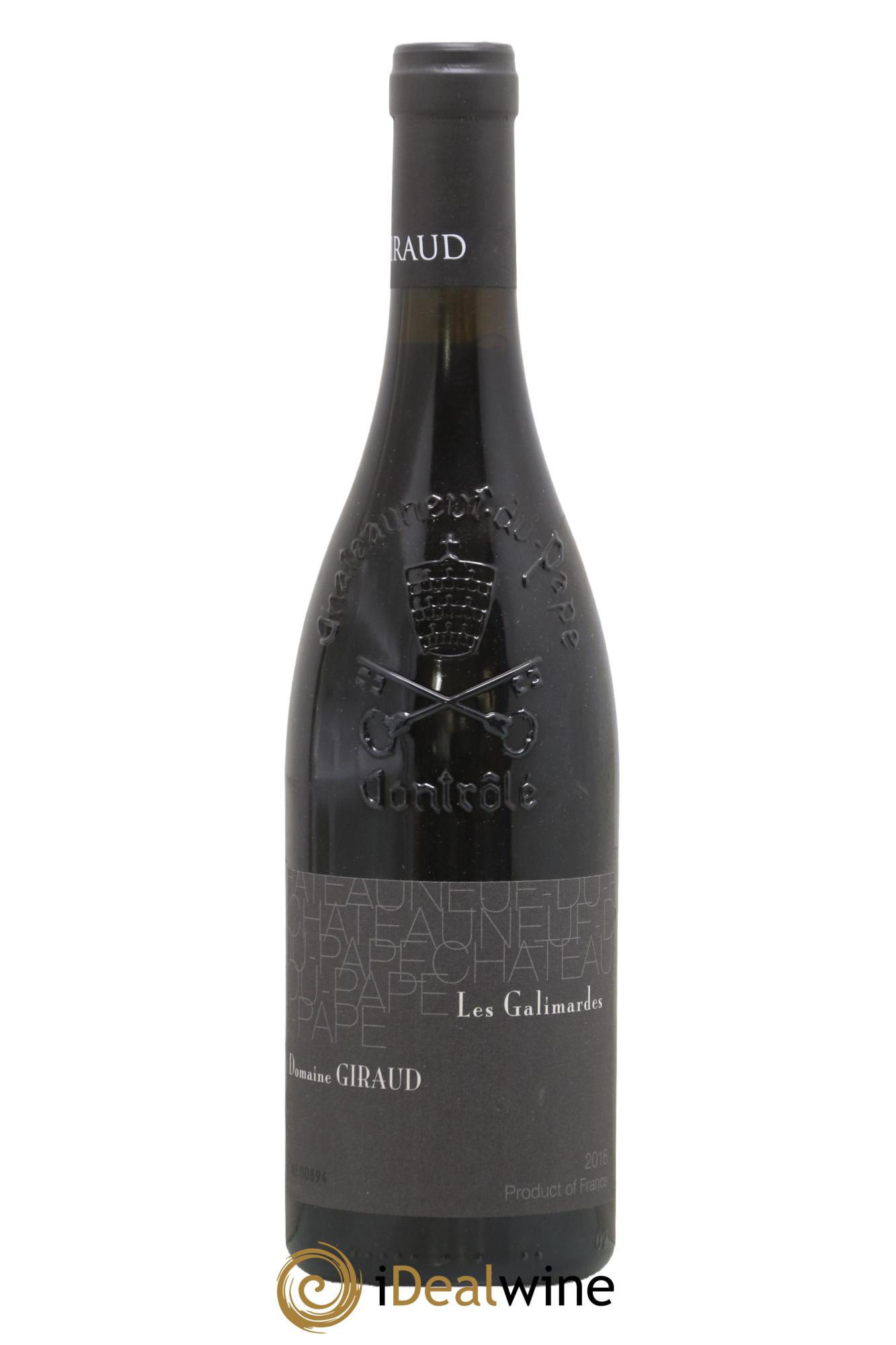Châteauneuf-du-Pape Les Gallimardes Giraud (Domaine) 2016 - Lotto di 1 bottiglia - 0