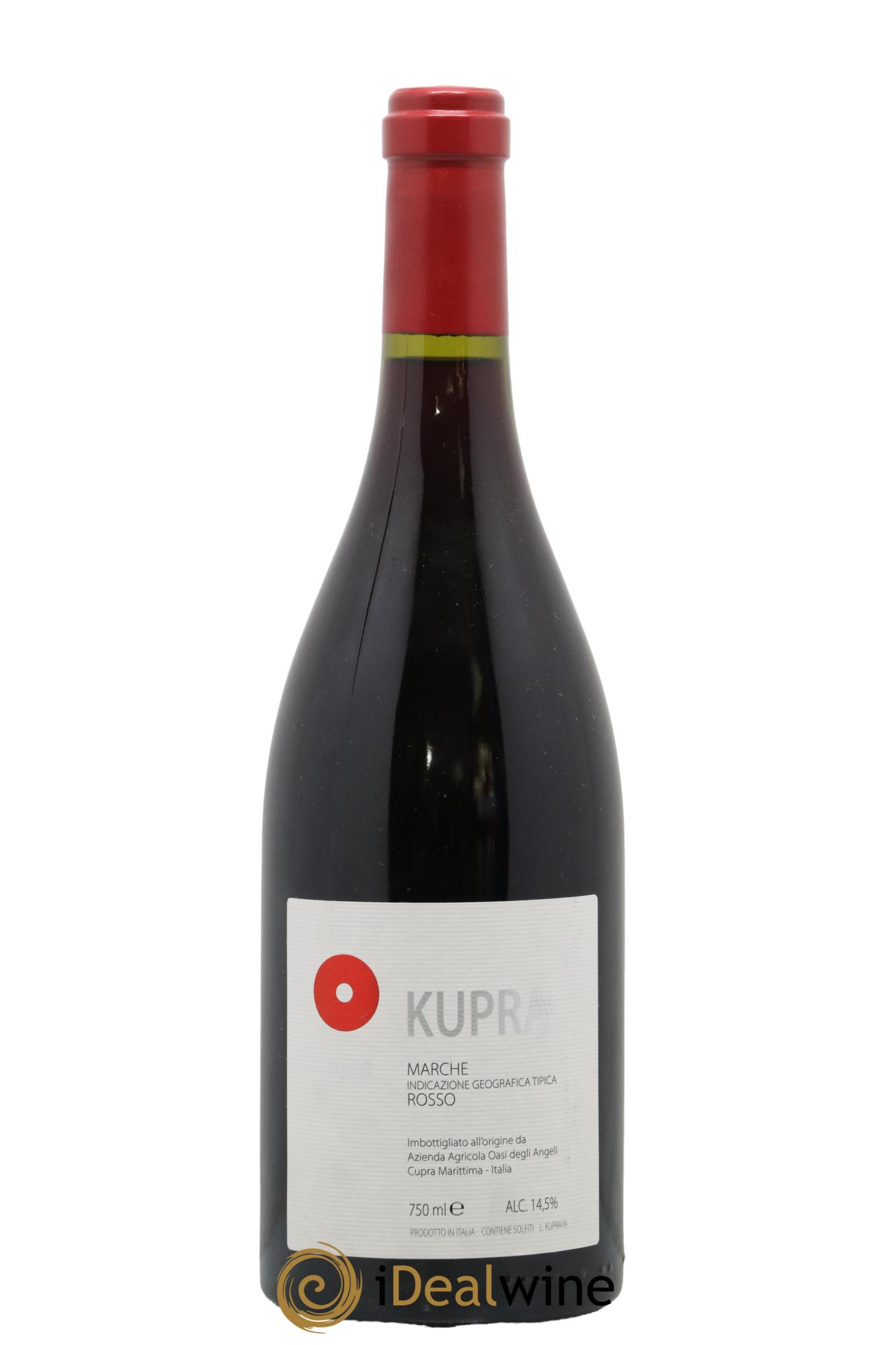 Italie Marche IGT Kupra Oasi Degli Angeli 2018 - Lot de 1 bouteille - 0