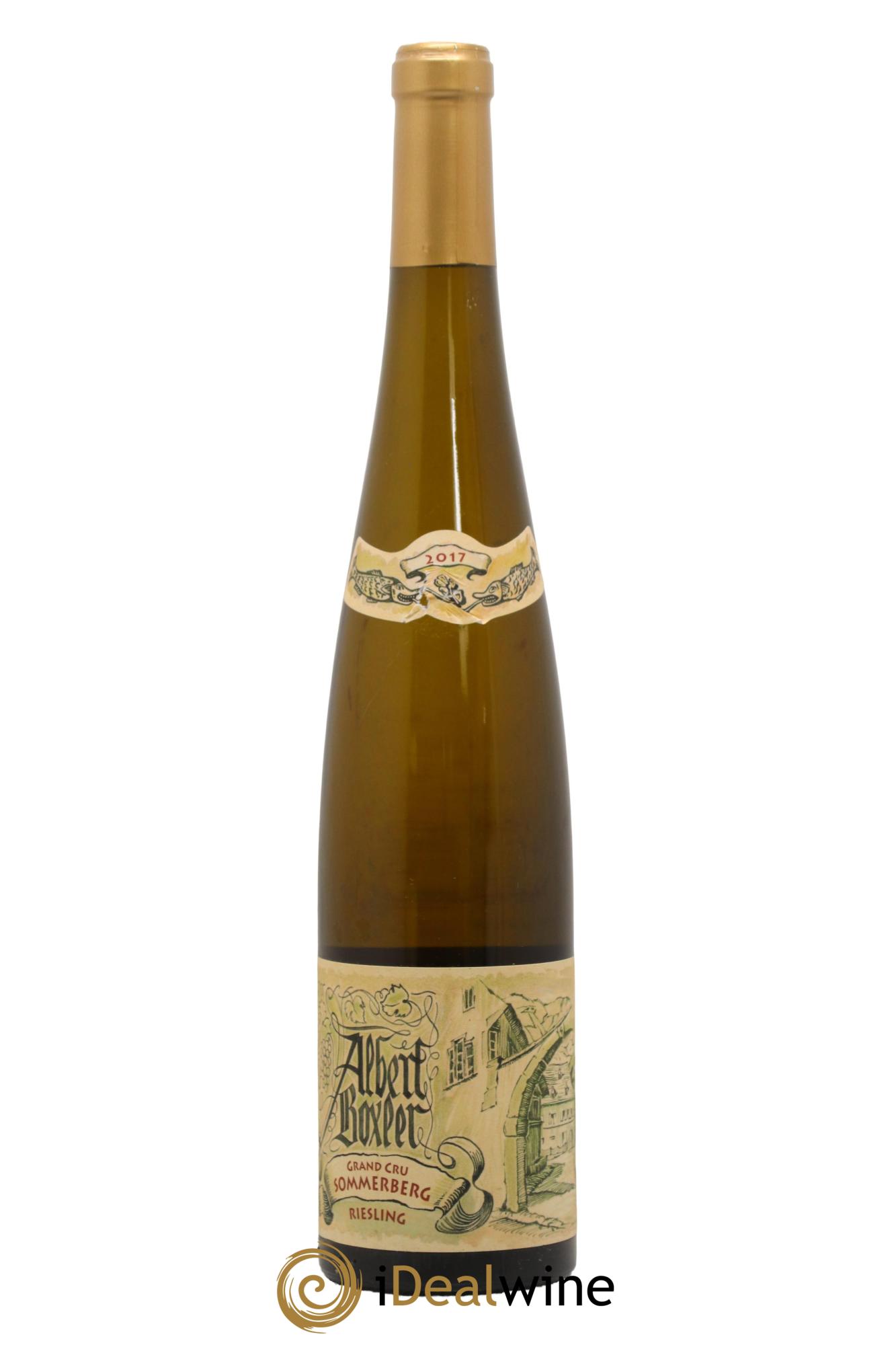 Alsace Riesling Grand Cru Sommerberg Albert Boxler 2017 - Posten von 1 Flasche - 0
