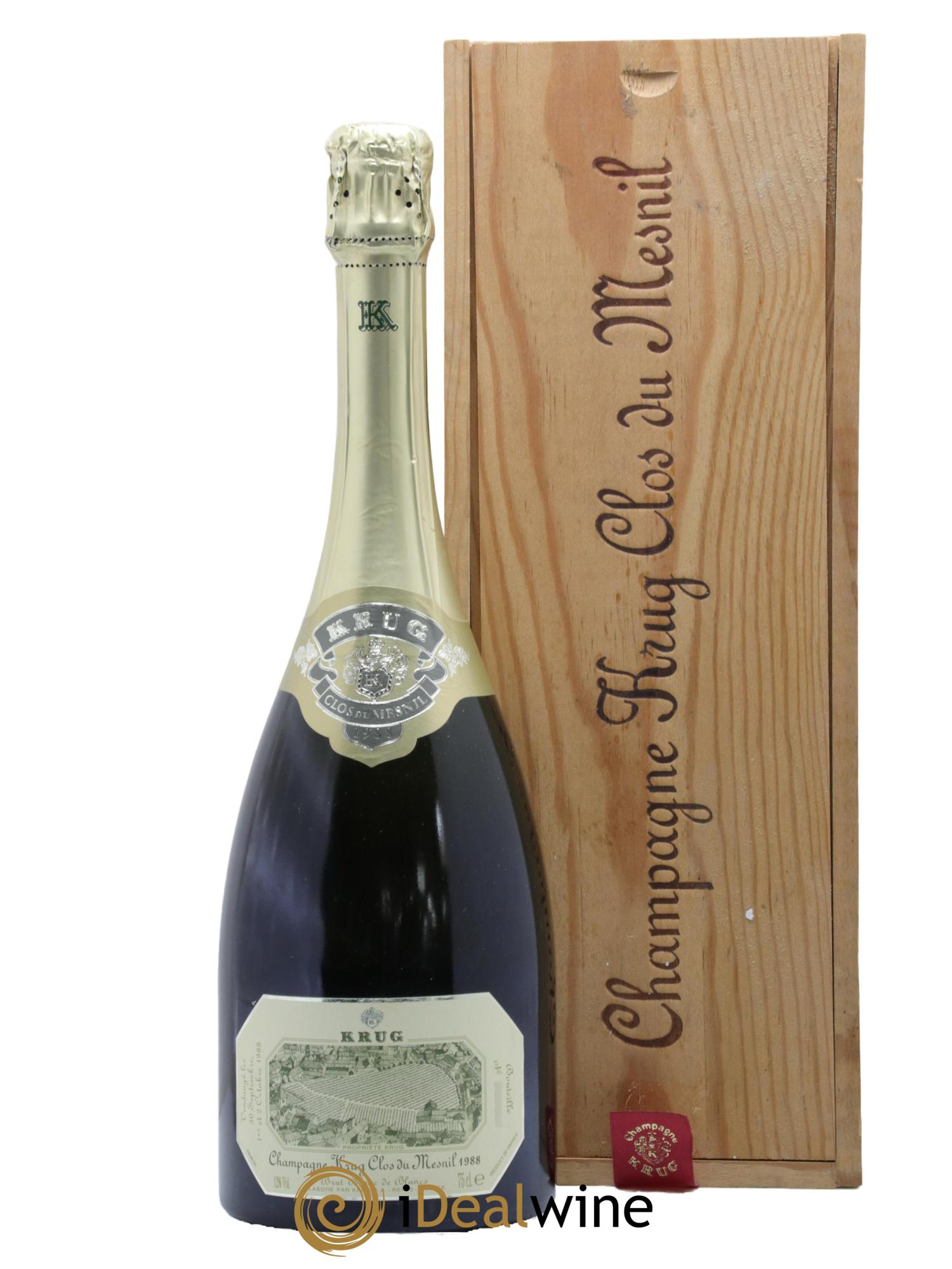 Clos du Mesnil Krug 1988 - Lotto di 1 bottiglia - 0