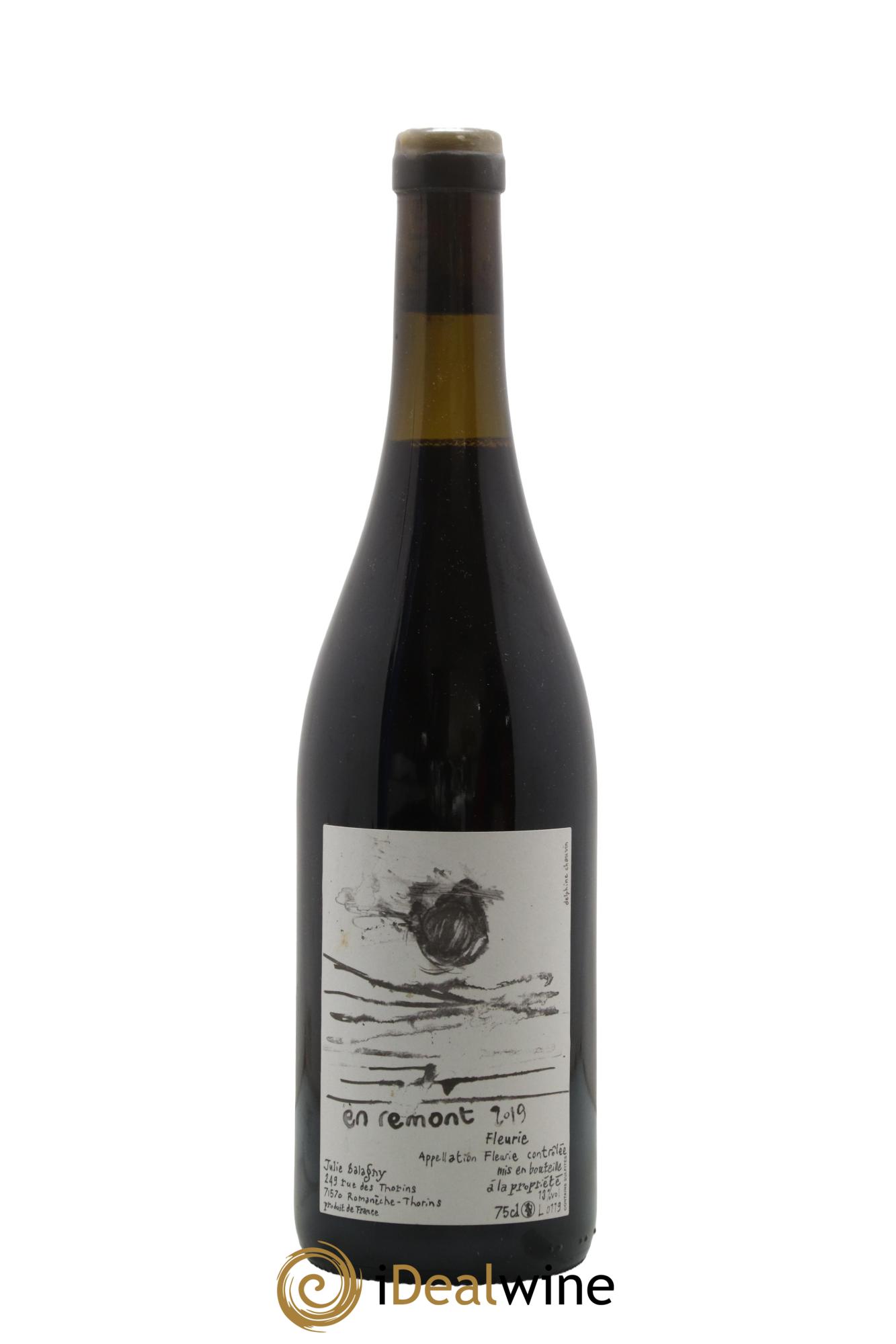 Fleurie En Rémont Julie Balagny 2019 - Lot de 1 bouteille - 0