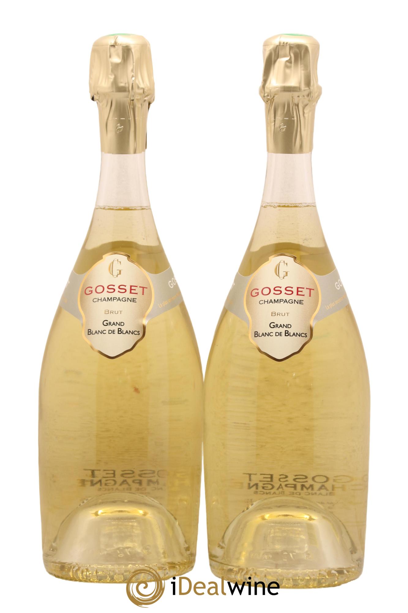 Grand Blanc de Blancs Gosset - Lot de 2 bouteilles - 1
