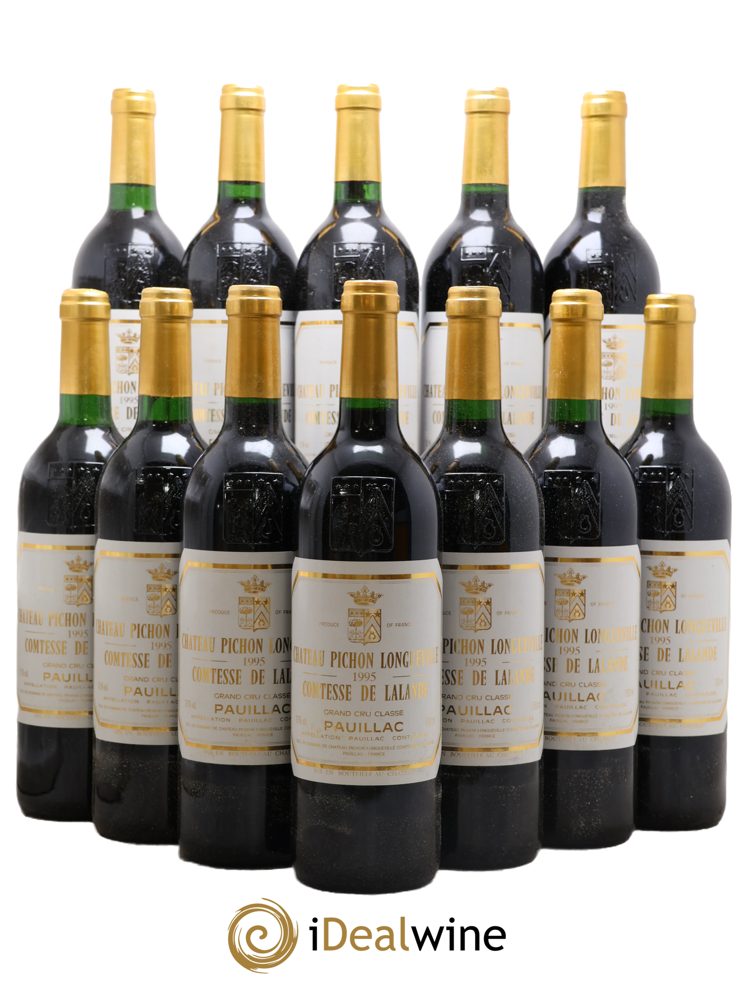 Château Pichon Longueville Comtesse de Lalande 2ème Grand Cru Classé 1995 - Lot de 12 bouteilles - 0