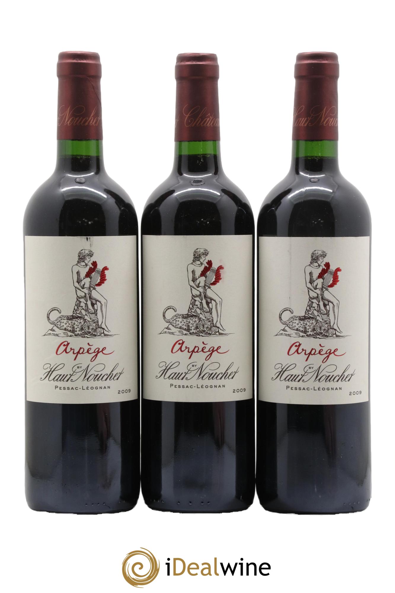 Pessac-Léognan Arpège Château Haut Nouchet 2009 - Lot de 3 bouteilles - 0