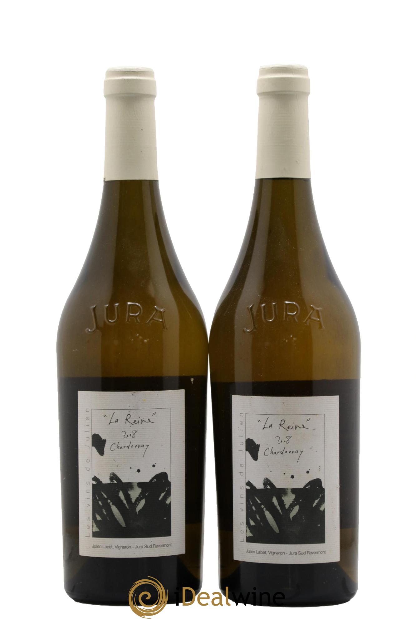 Côtes du Jura Chardonnay La Reine Romain - Julien - Charline Labet 2008 - Lot de 2 bouteilles - 0