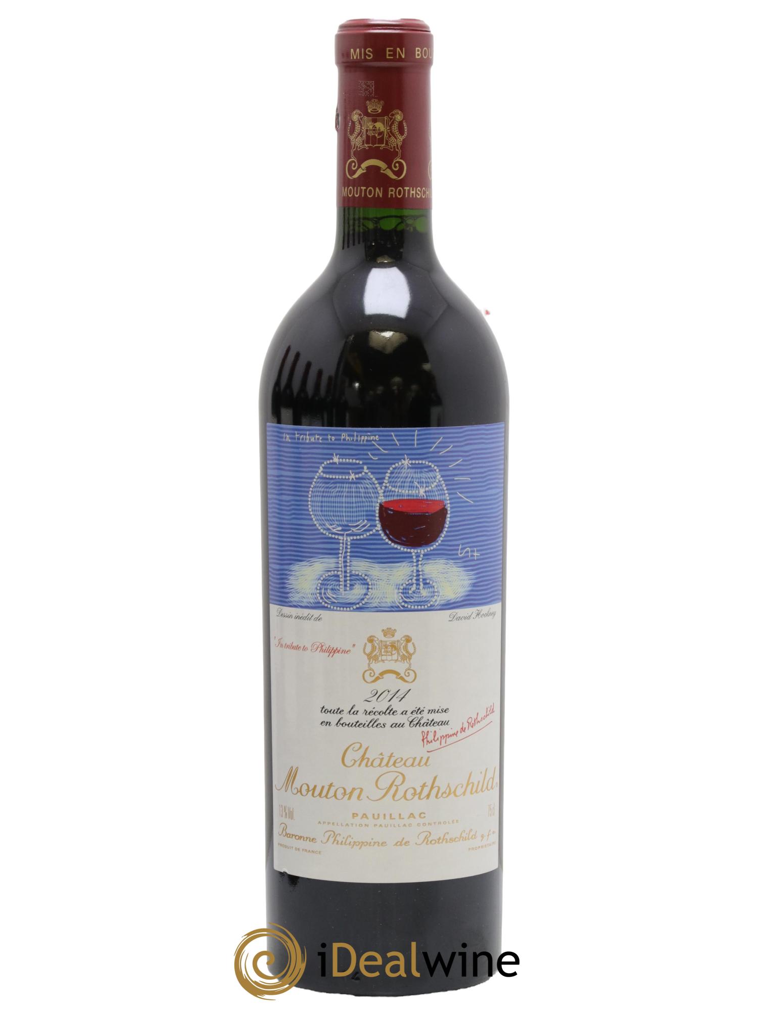 Château Mouton Rothschild 1er Grand Cru Classé 2014 - Lot of 1 bottle - 0