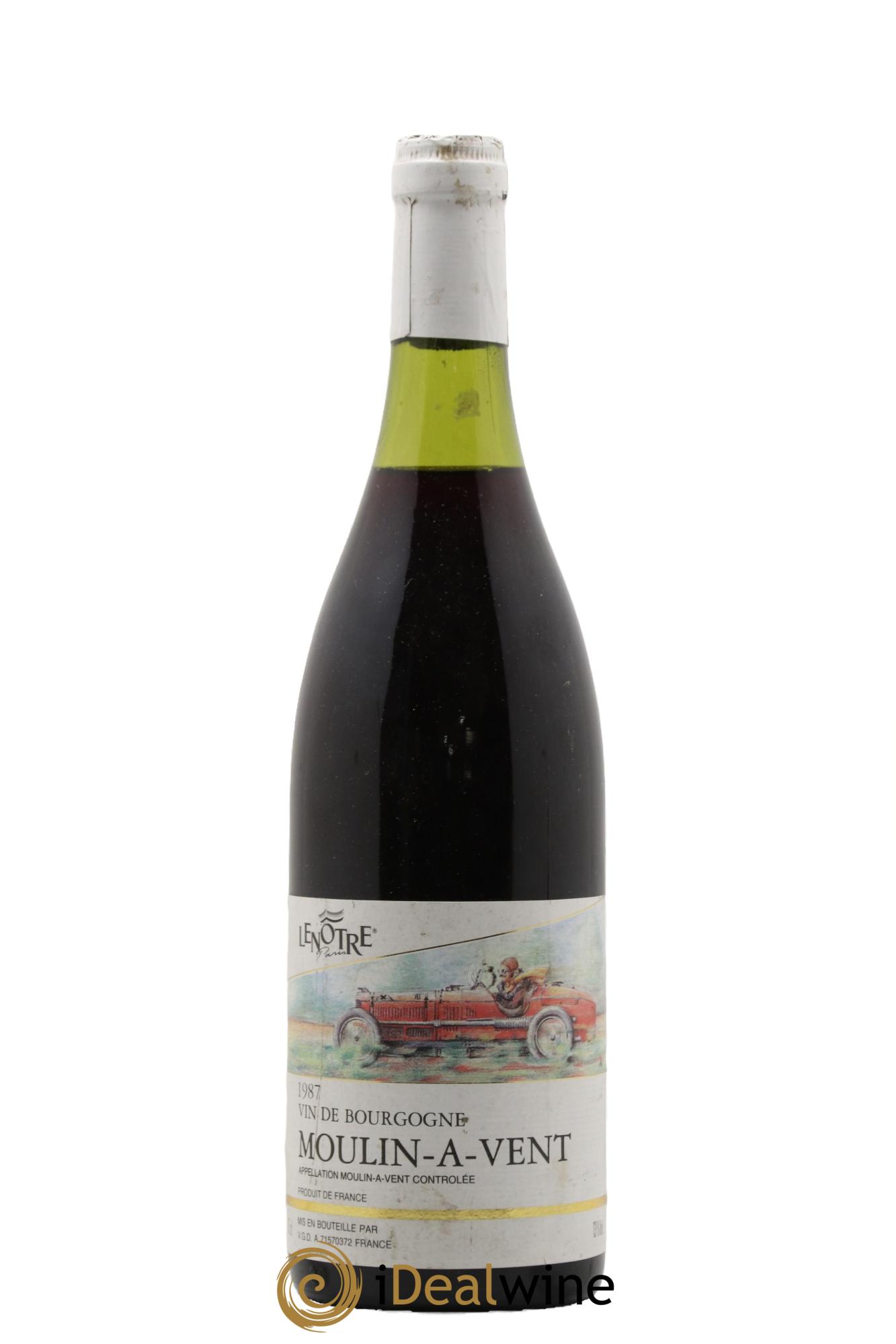 Moulin-à-Vent Le Notre 1987 - Lot de 1 bouteille - 0