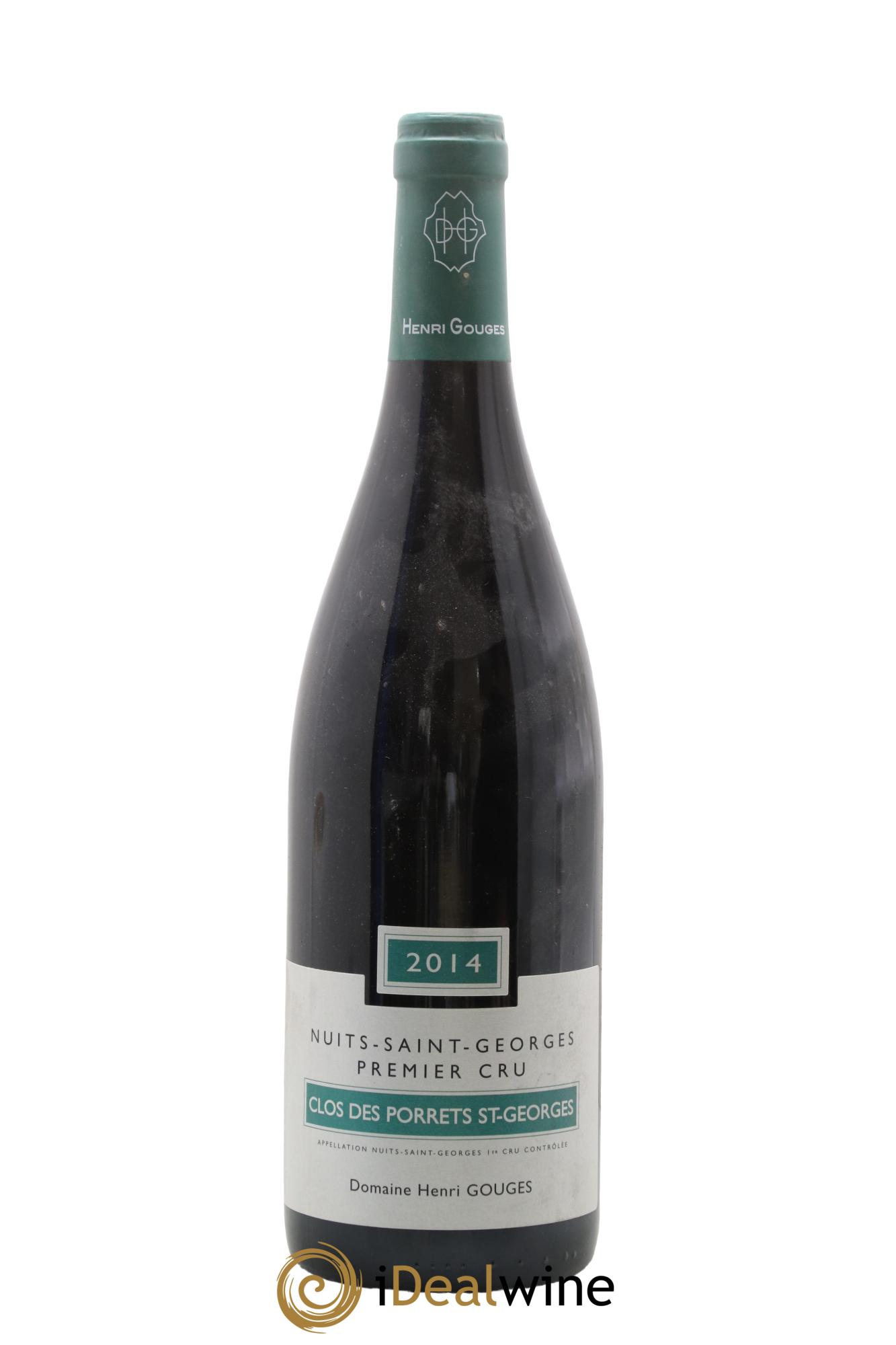 Nuits-Saint-Georges 1er Cru Clos des Porrets St Georges Henri Gouges 2014 - Posten von 1 Flasche - 0