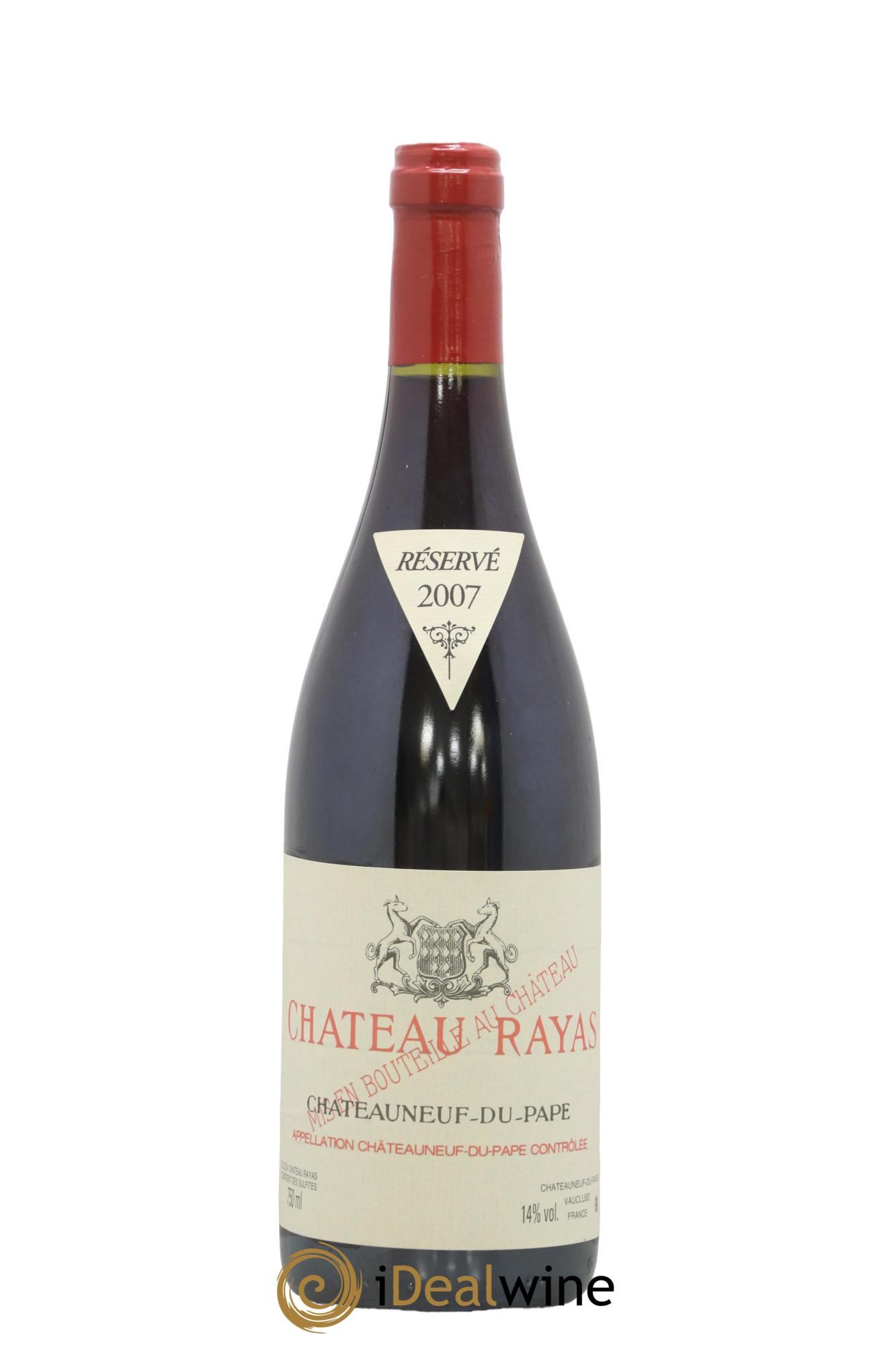 Châteauneuf-du-Pape Château Rayas Emmanuel Reynaud 2007 - Lot of 1 bottle - 0