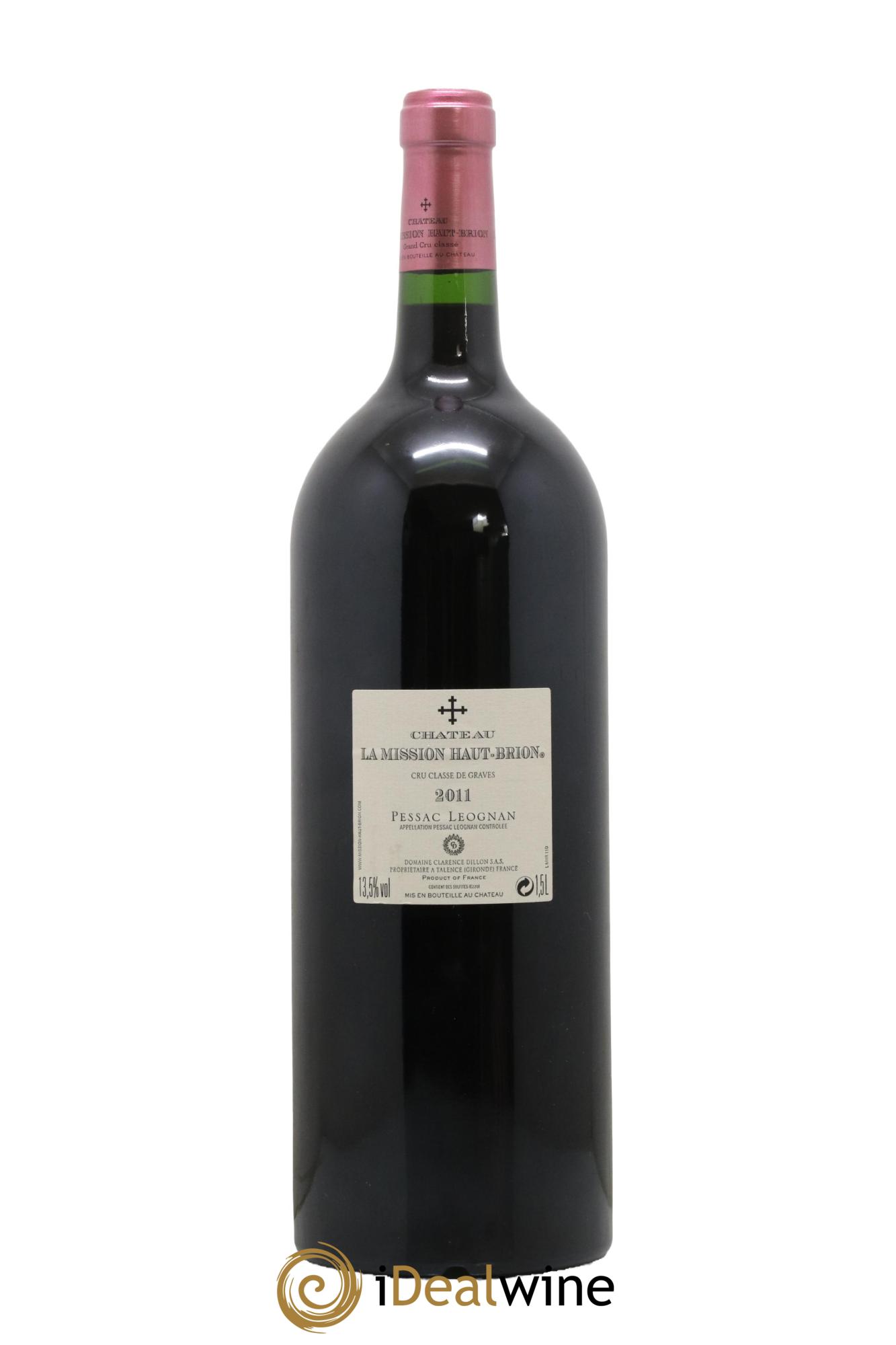 Château la Mission Haut-Brion Cru Classé de Graves 2011 - Lot de 1 magnum - 1