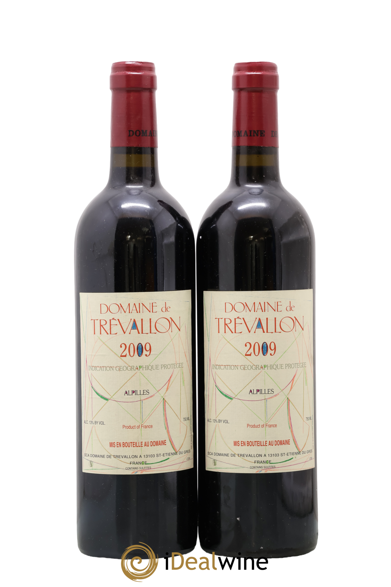 Alpilles Trévallon (Domaine de) Eloi Dürrbach 2009 - Posten von 2 Flaschen - 0