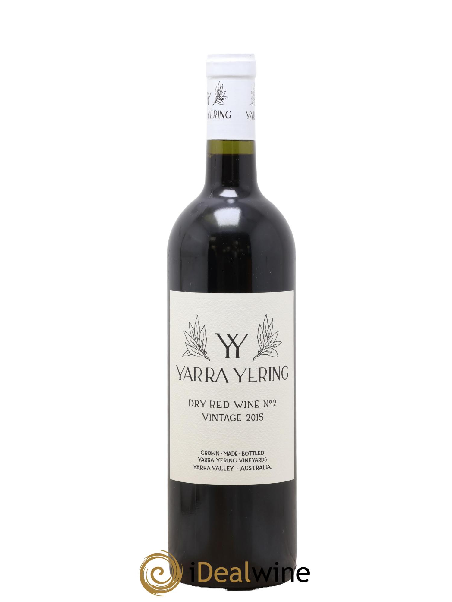 Yarra Valley Yarra Yering Vineyards Dry Red Wine n°2 2015 - Lot of 1 bottle - 0