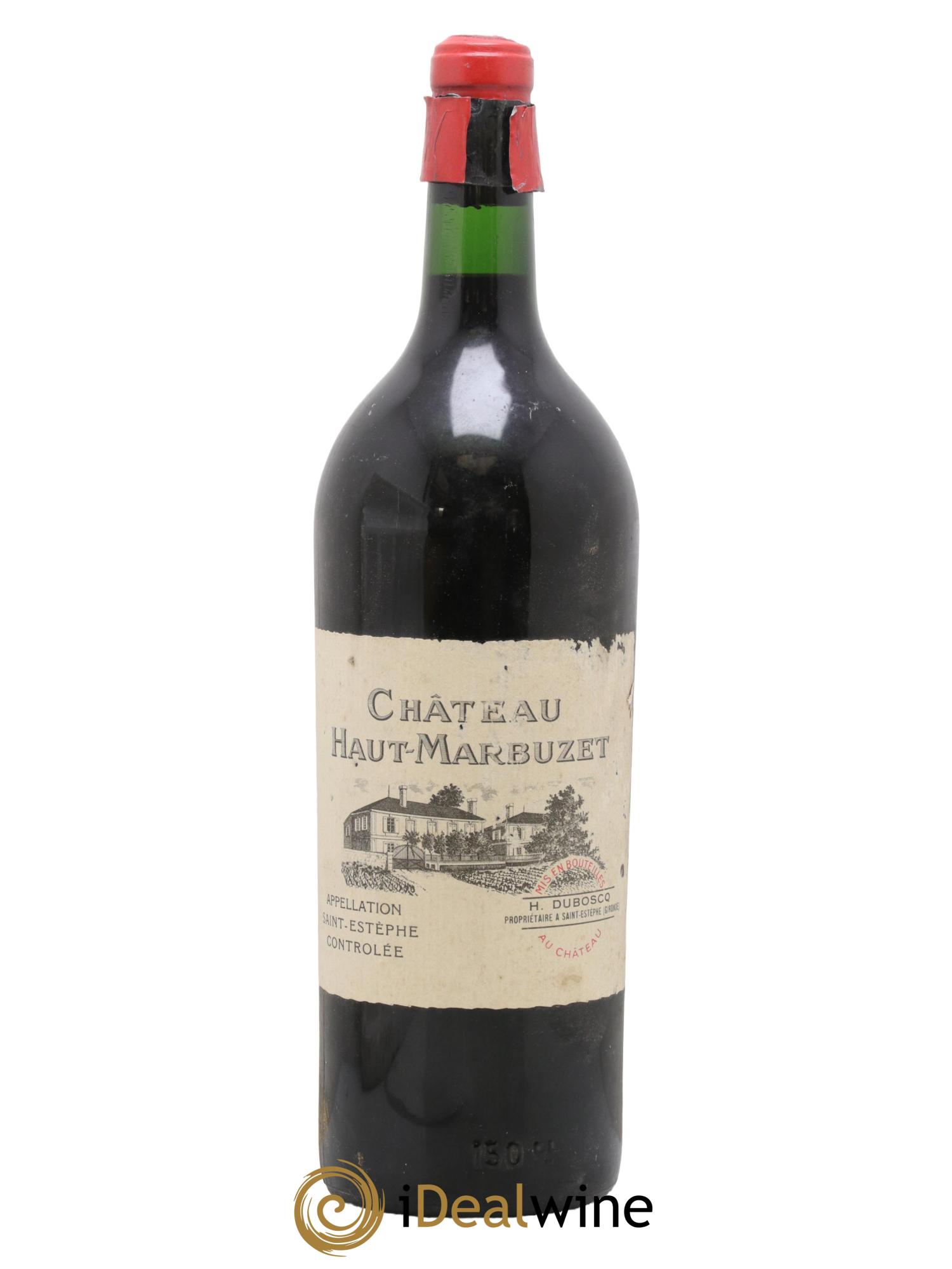 Château Haut Marbuzet 1961 - Lot de 1 magnum - 0