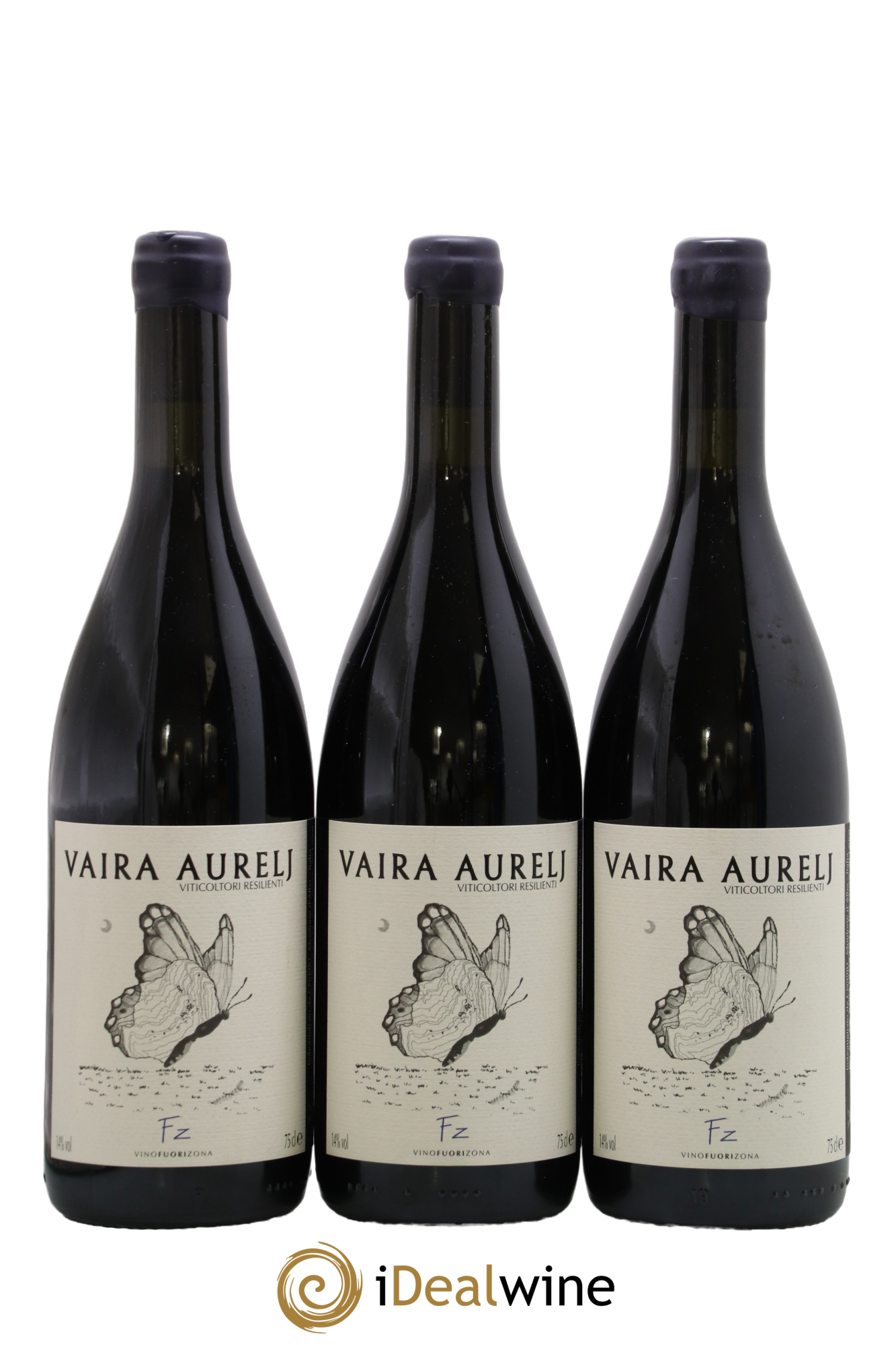 Italie Vino Rosse FZ Free Zone Vaira Aurelj 2021 - Lot de 3 bouteilles - 0