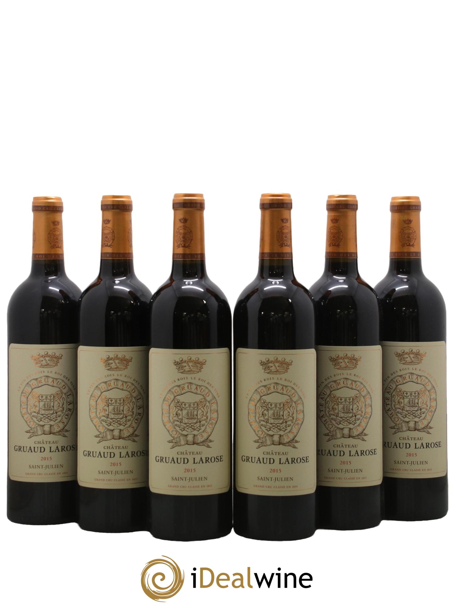 Château Gruaud Larose 2ème Grand Cru Classé 2015 - Lot de 6 bouteilles - 0