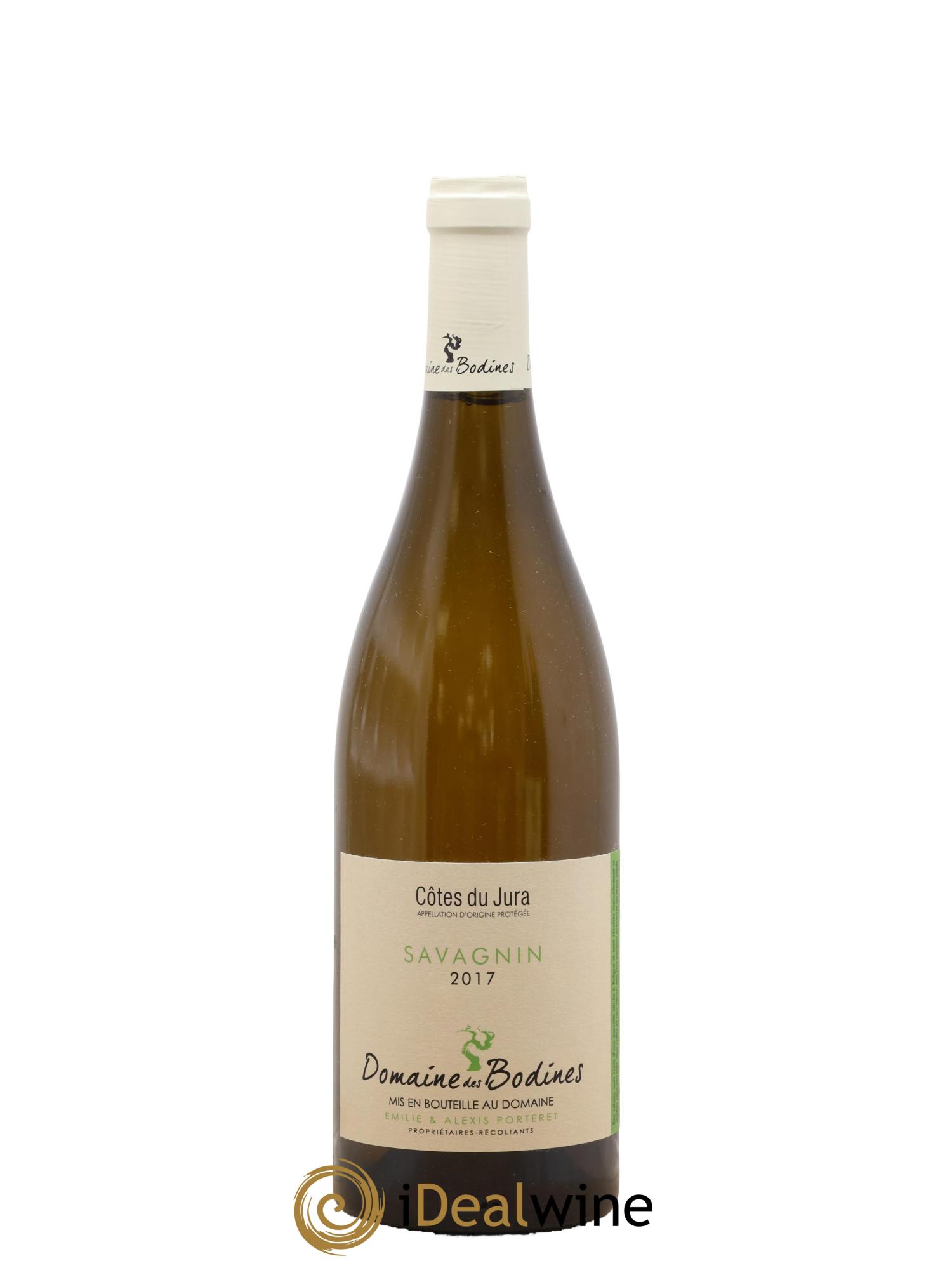 Côtes du Jura Chardonnay Savagnin Domaine des Bodines 2017 - Posten von 1 Flasche - 0