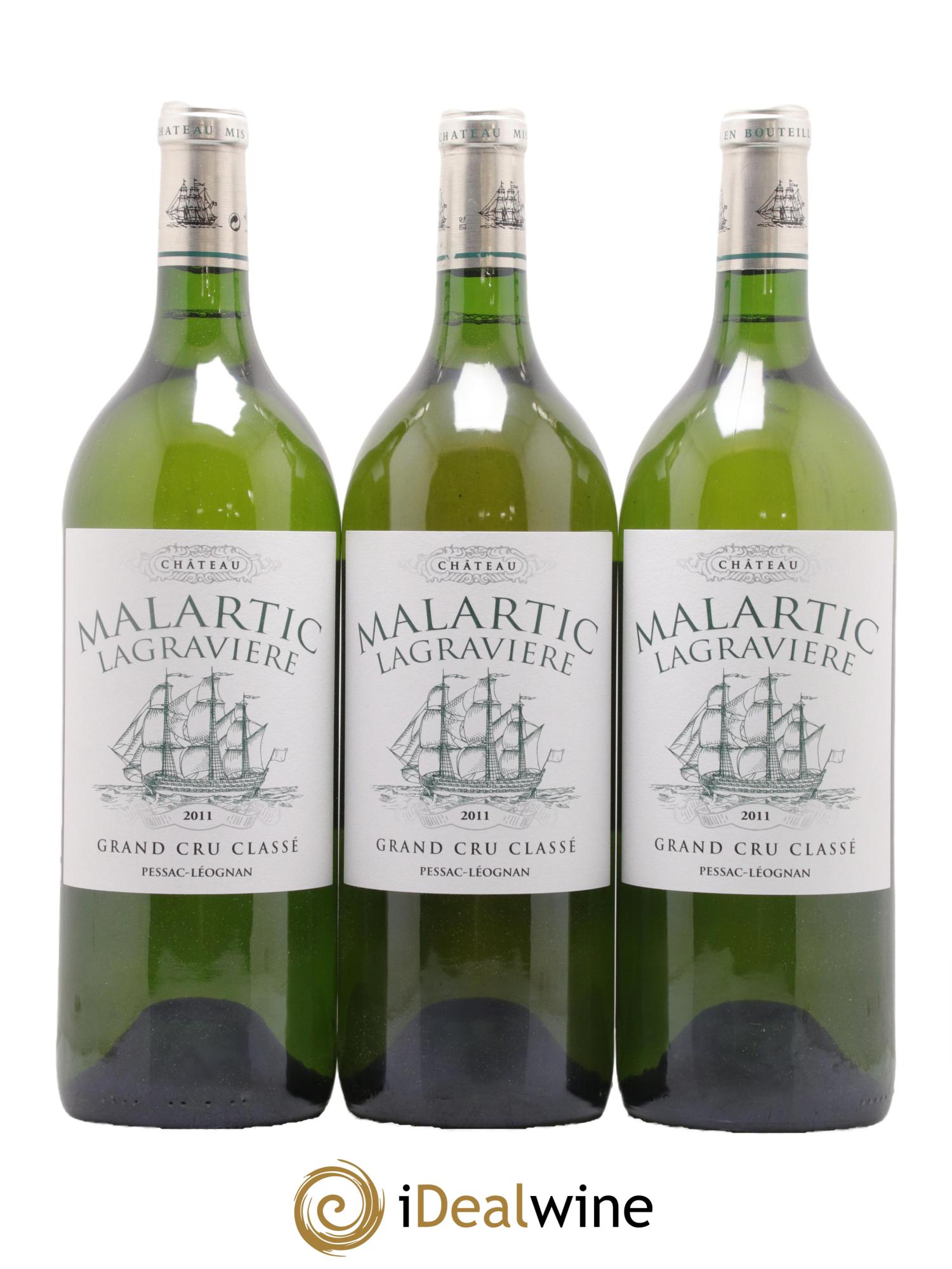 Château Malartic-Lagravière Cru Classé de Graves 2011 - Lot de 6 magnums - 1