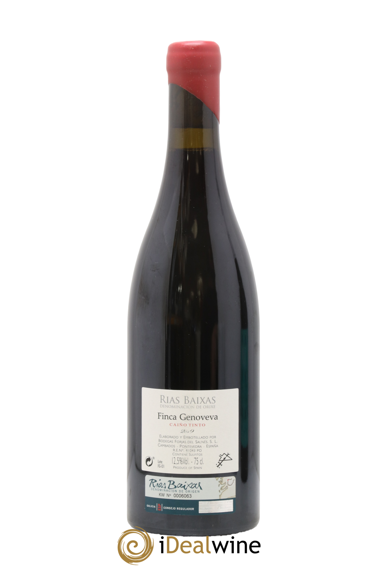 Espagne Rias Baixas Finca Genoveva Forjas Del Salnes 2019 - Lot de 1 bouteille - 1