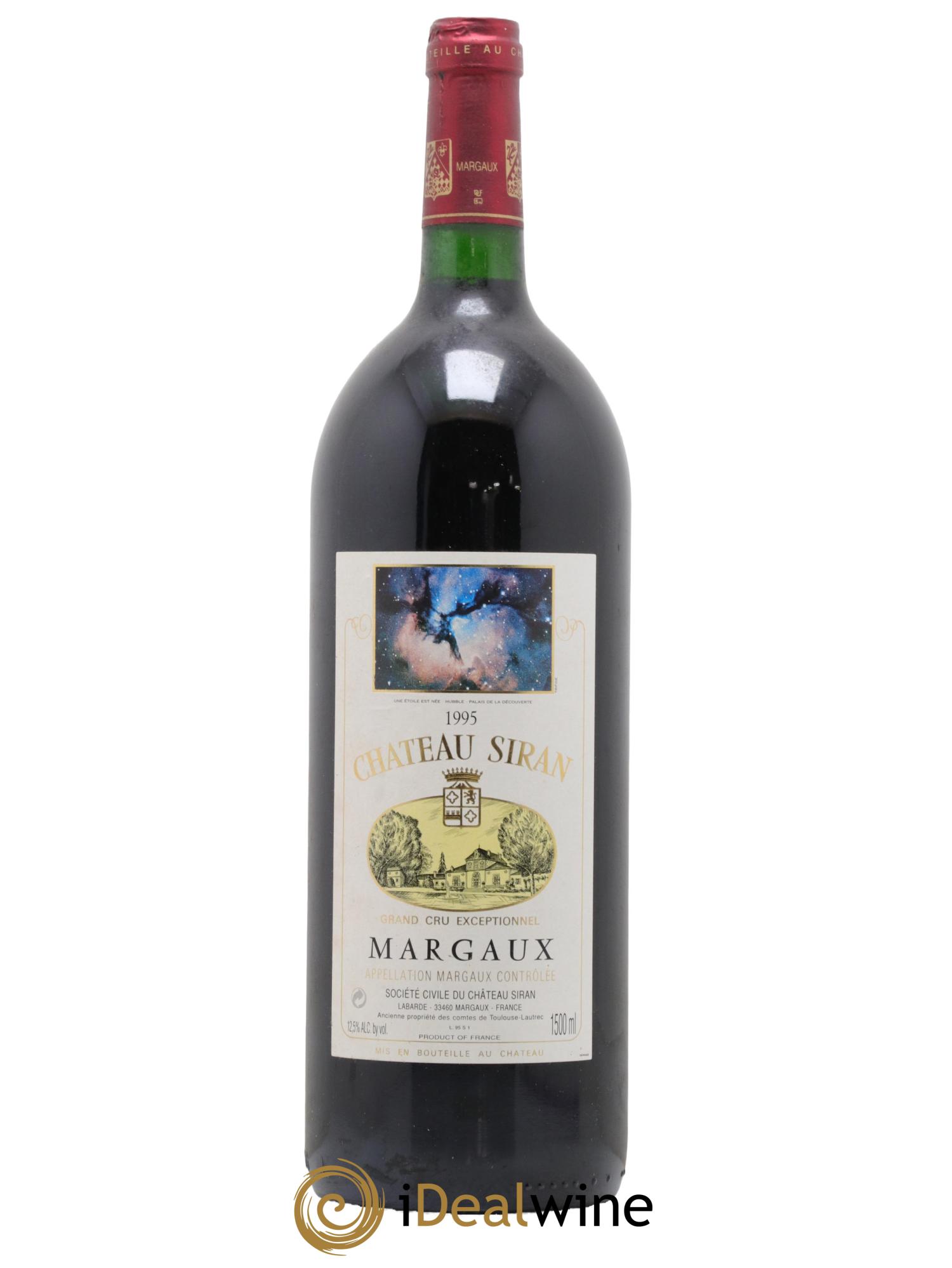 Château Siran 1995 - Lot de 1 magnum - 0