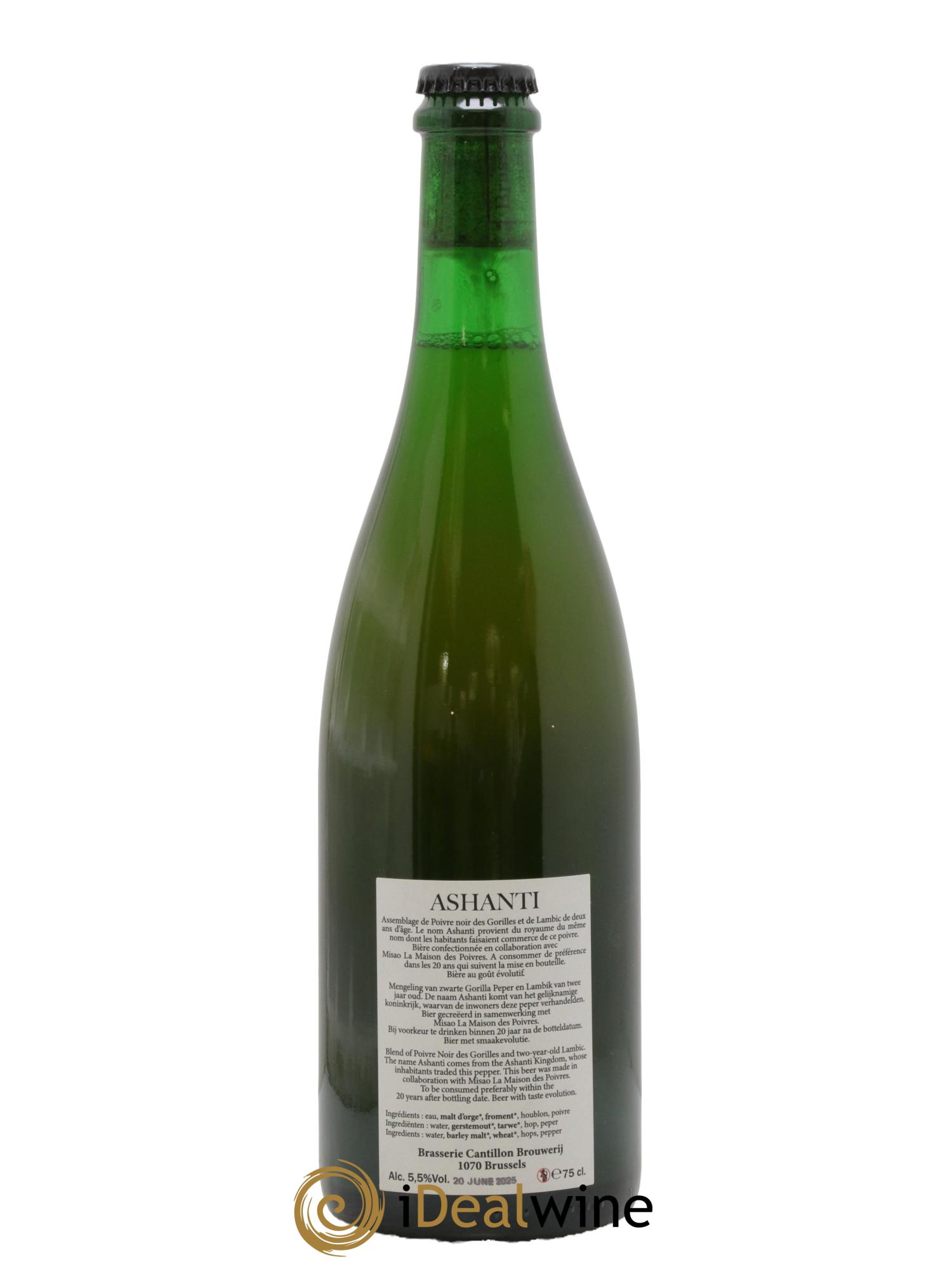 Bière Ashanti Cantillon - Lot of 1 bottle - 1