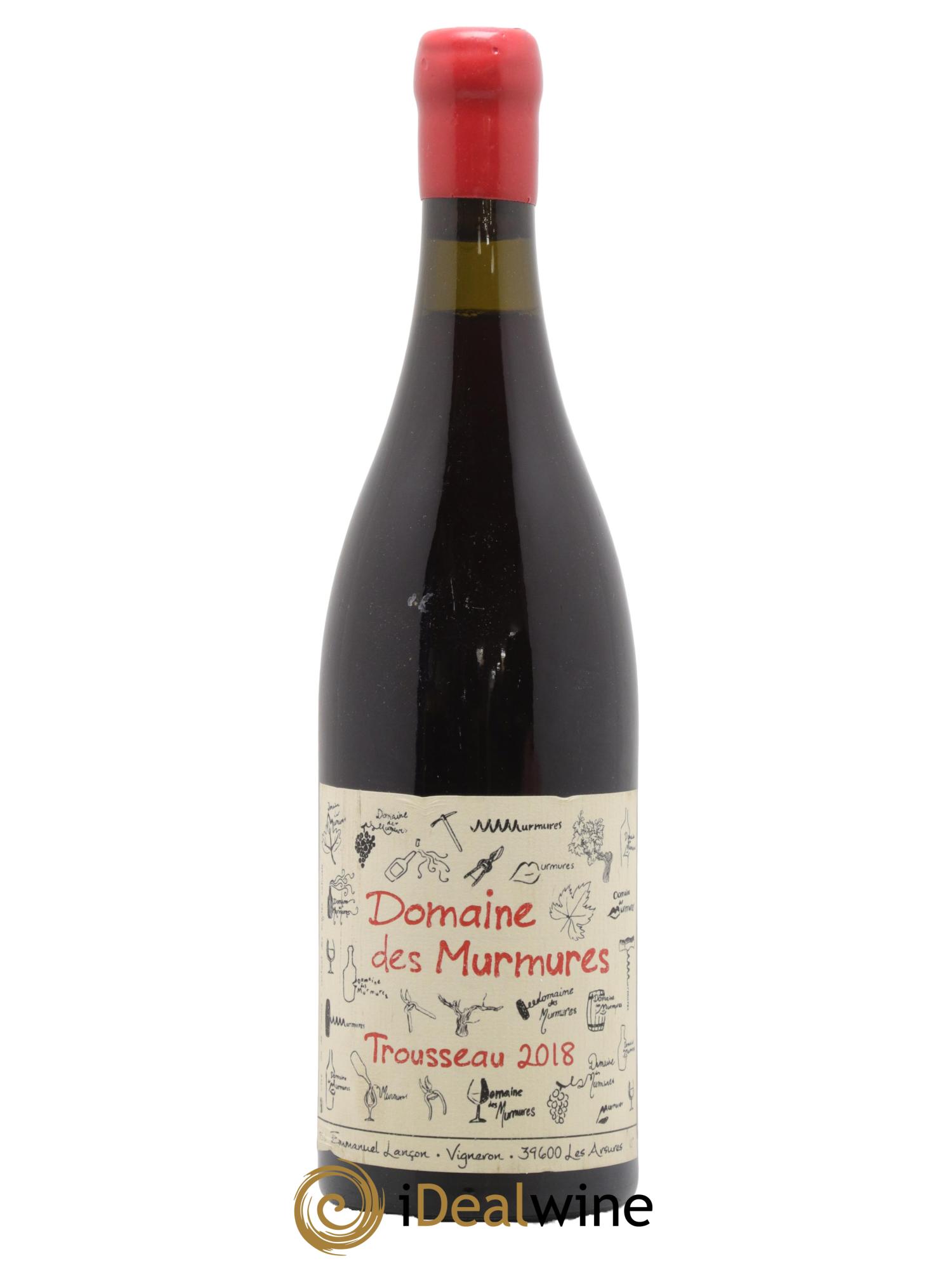Vin de France Trousseau Murmures (Domaine des) - Emmanuel Lançon 2018 - Lot de 1 bouteille - 0