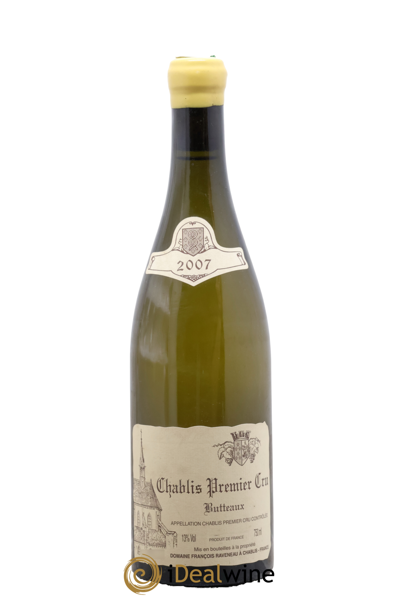 Chablis 1er Cru Butteaux Raveneau (Domaine) 2007 - Lot de 1 bouteille - 0