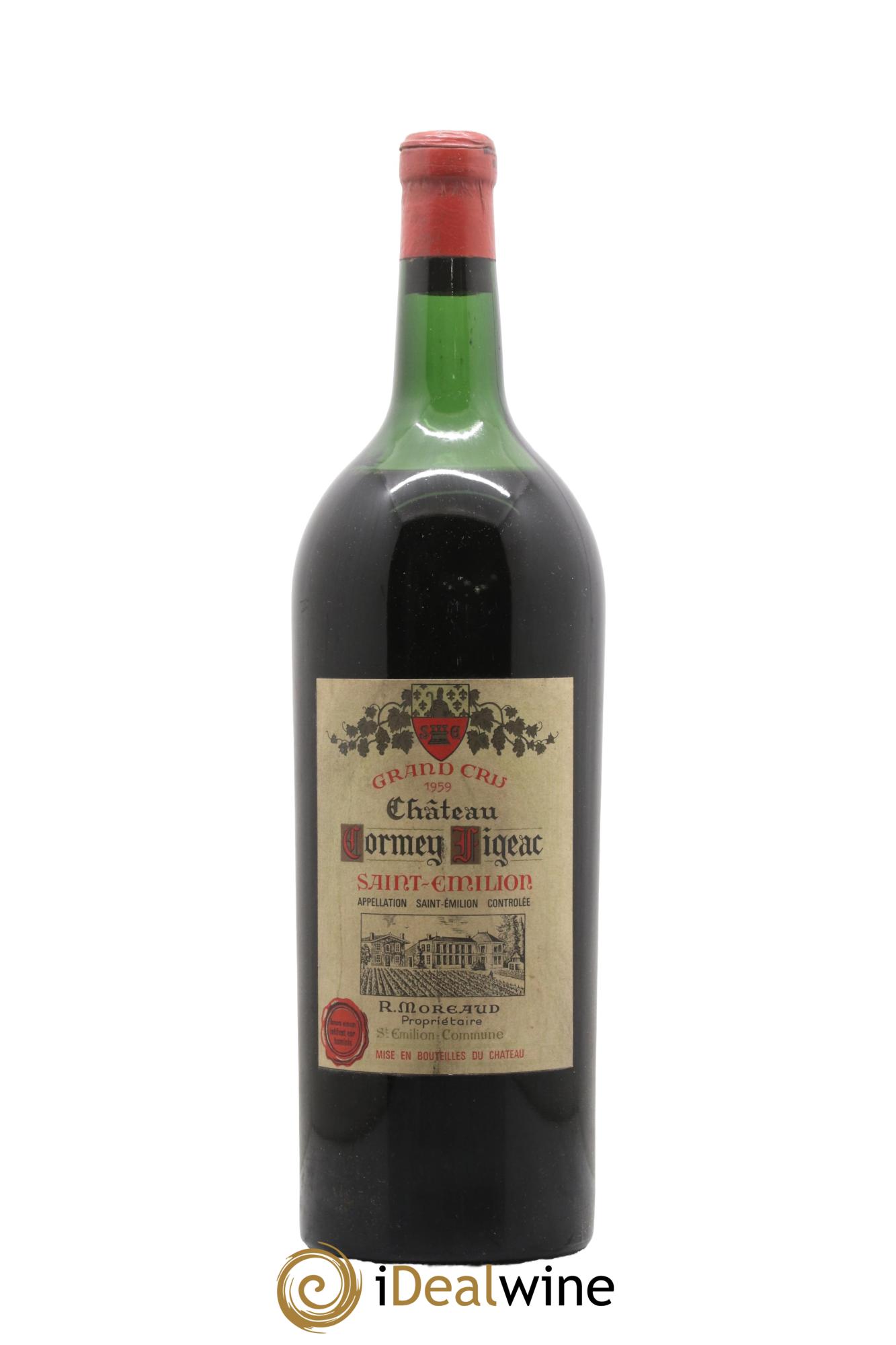 Saint-Émilion Château Cormey Figeac 1959 - Lot de 1 magnum - 0