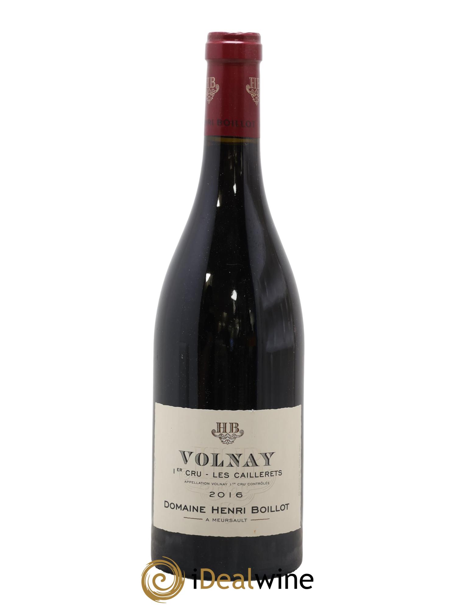 Volnay 1er Cru Les Caillerets Henri Boillot (Domaine) 2016 - Posten von 1 Flasche - 0